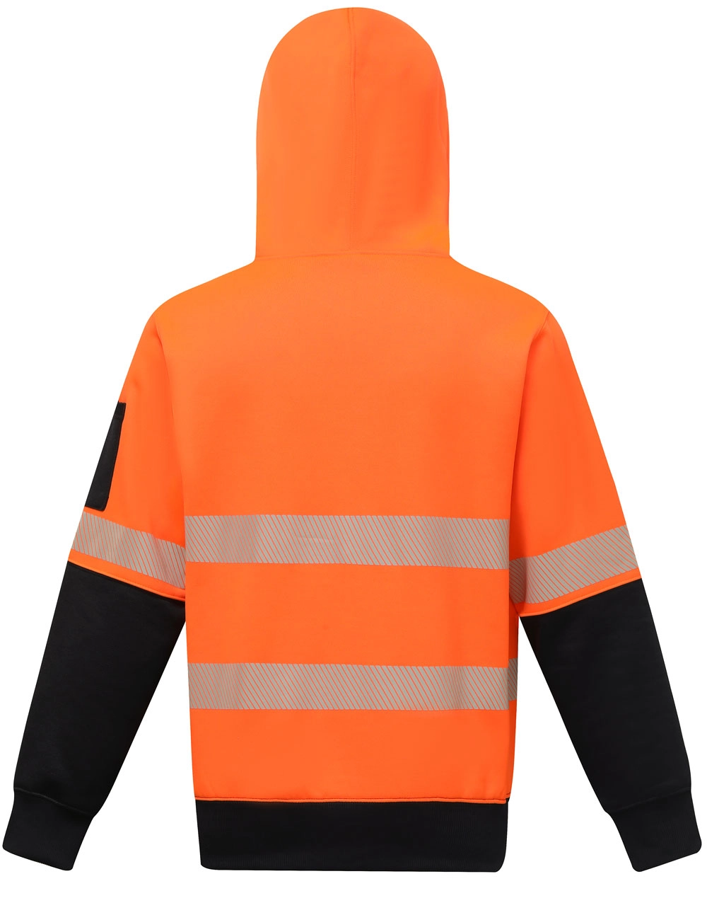 Hi-Vis Two Tone Safety Hoodie With Segmented Tapes 3