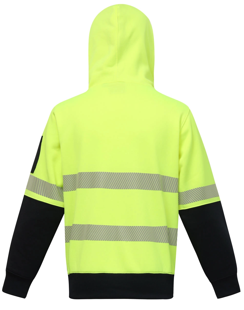 Hi-Vis Two Tone Safety Hoodie With Segmented Tapes 5