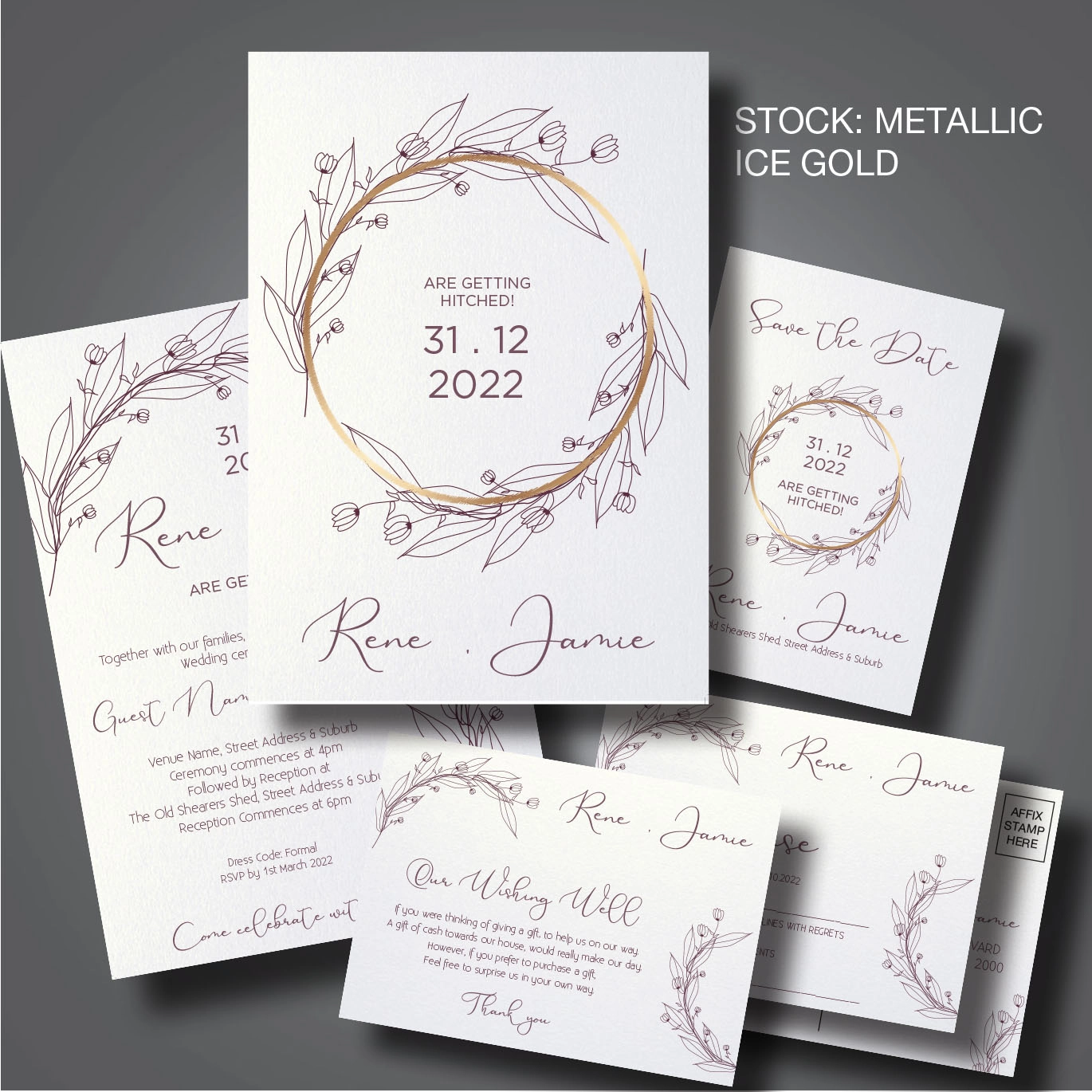 Wedding Save the Date Cards 2