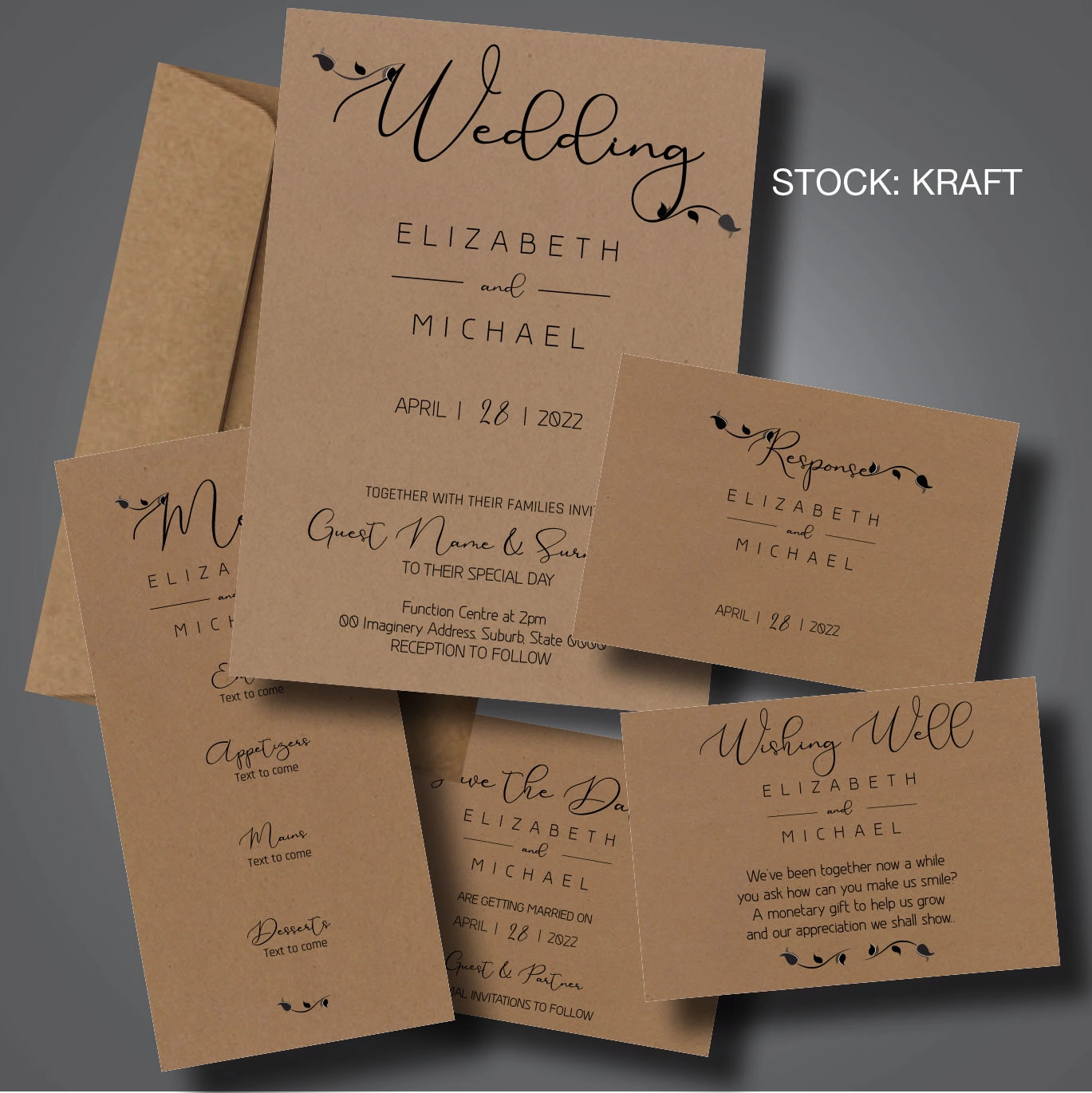 Wedding Save the Date Cards 5