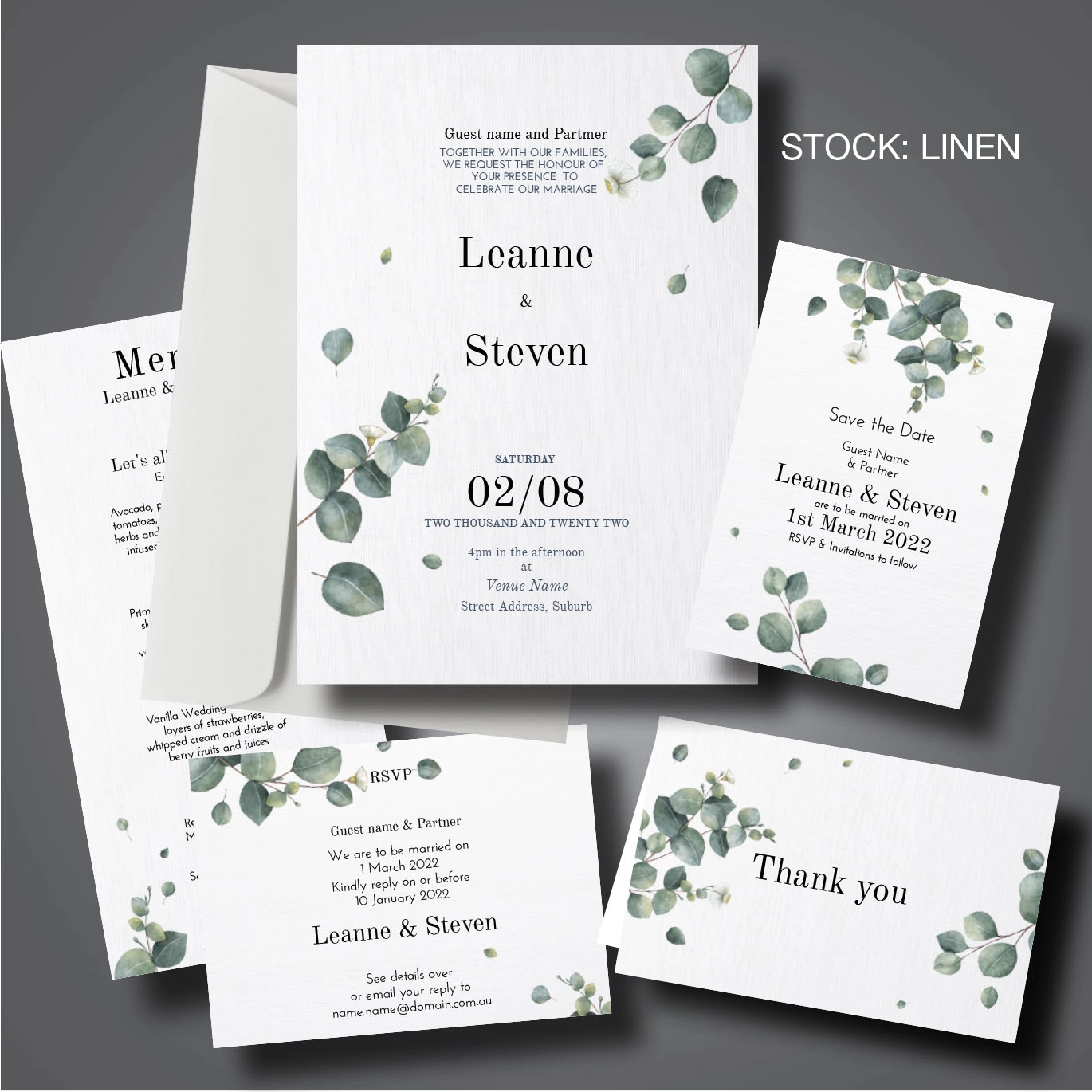 Wedding Save the Date Cards 6