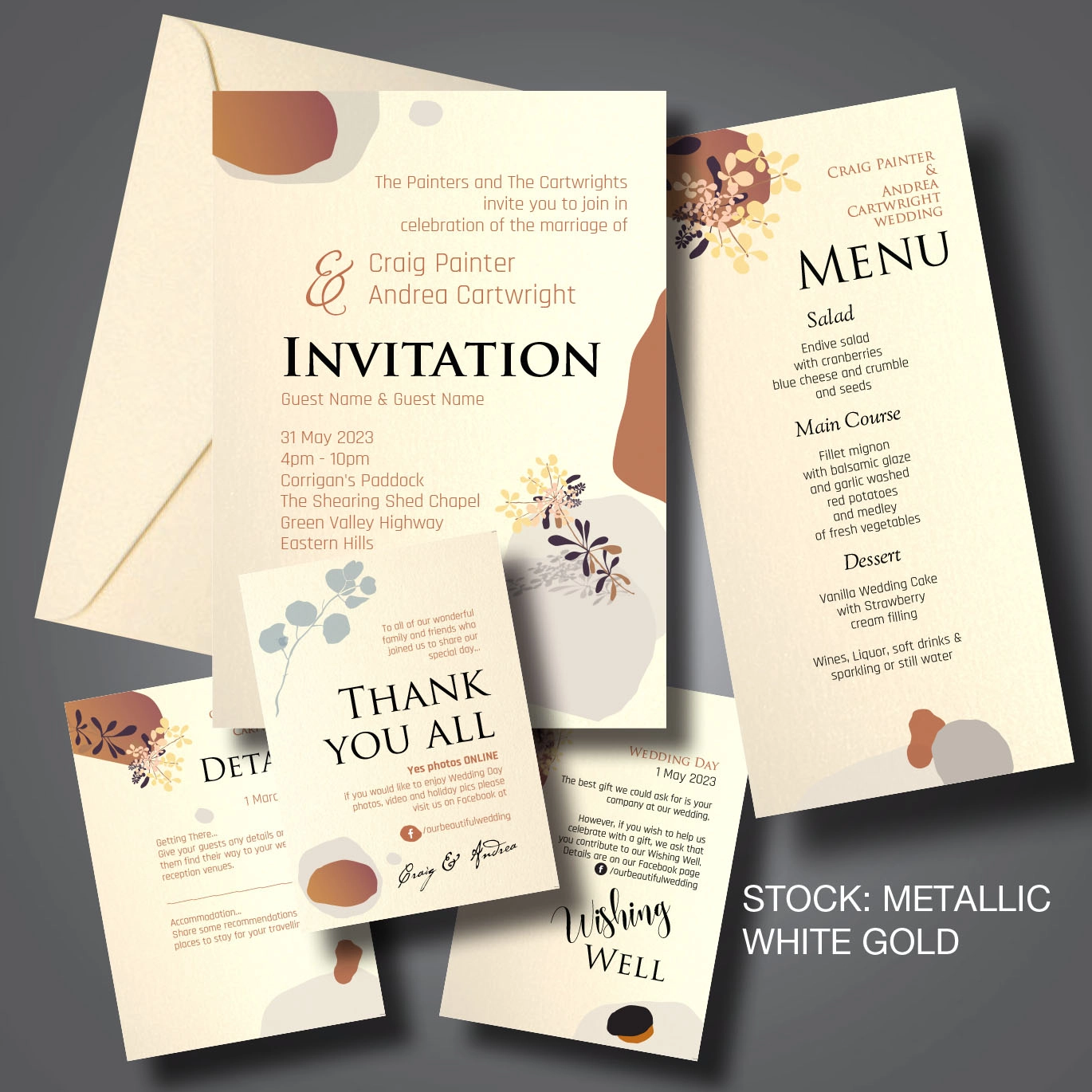Wedding Invites - Size A5 7