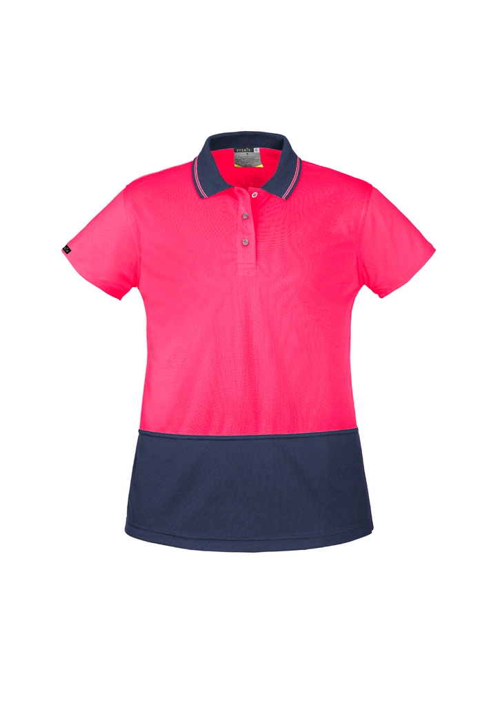 Women's Hi Vis Basic Short Sleeve Polo 4