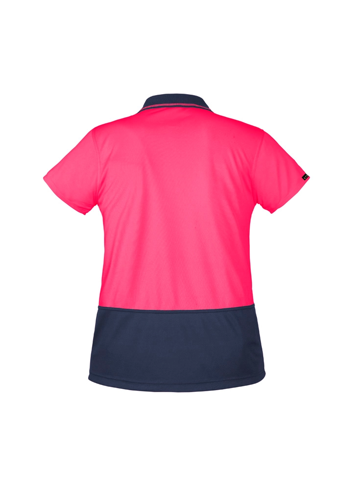 Women's Hi Vis Basic Short Sleeve Polo 5