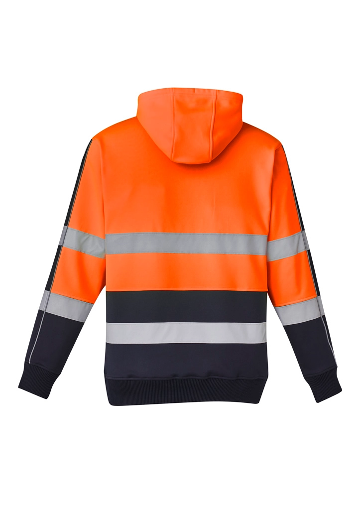 Unisex Hi Vis Stretch Taped Hoodie 3