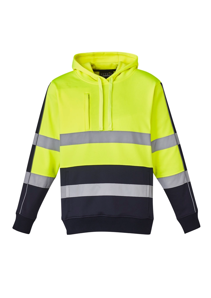 Unisex Hi Vis Stretch Taped Hoodie 4