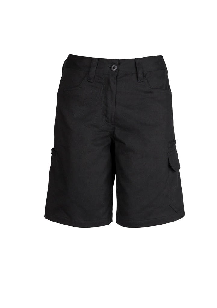 Women's Plain Utility Shorts 3