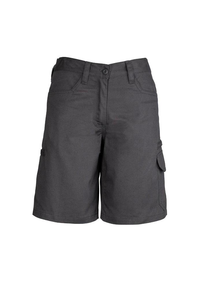 Women's Plain Utility Shorts 5