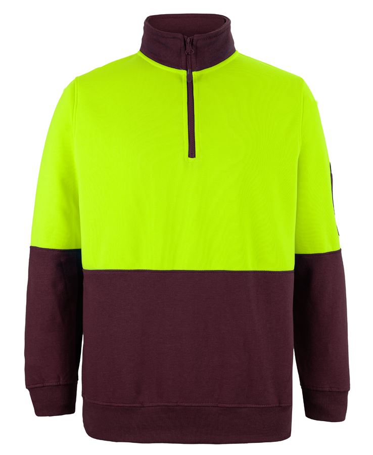 Lime/Maroon