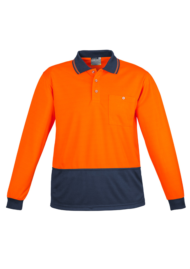 Orange/Navy