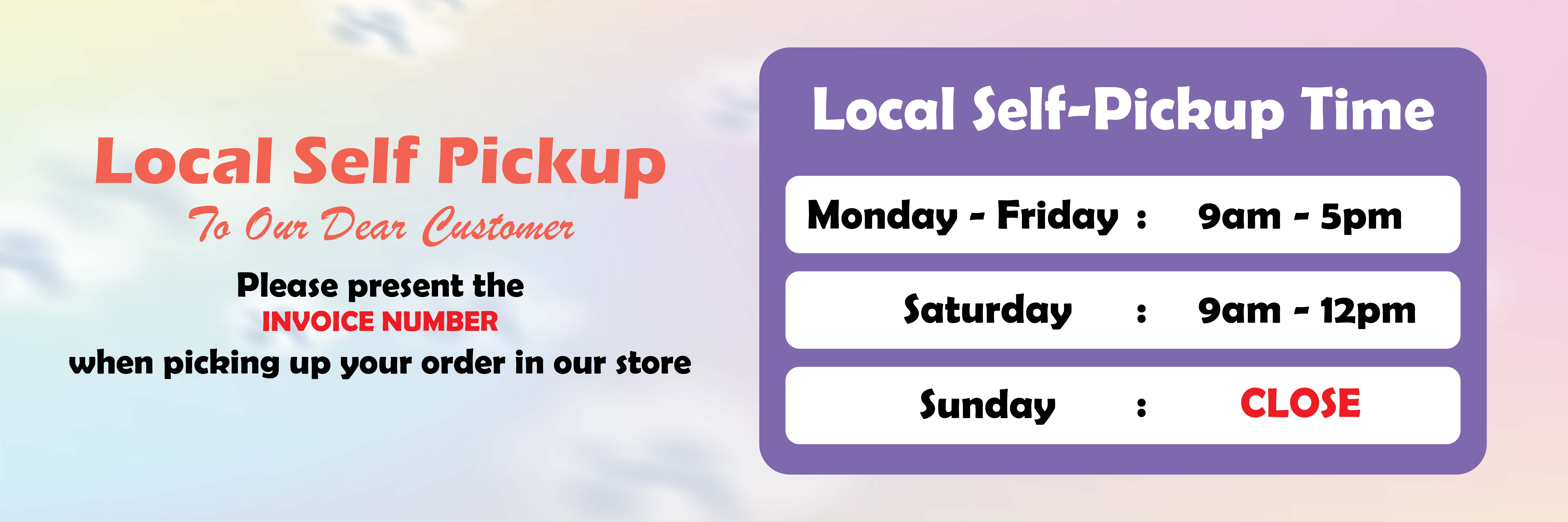 Pick Up Time