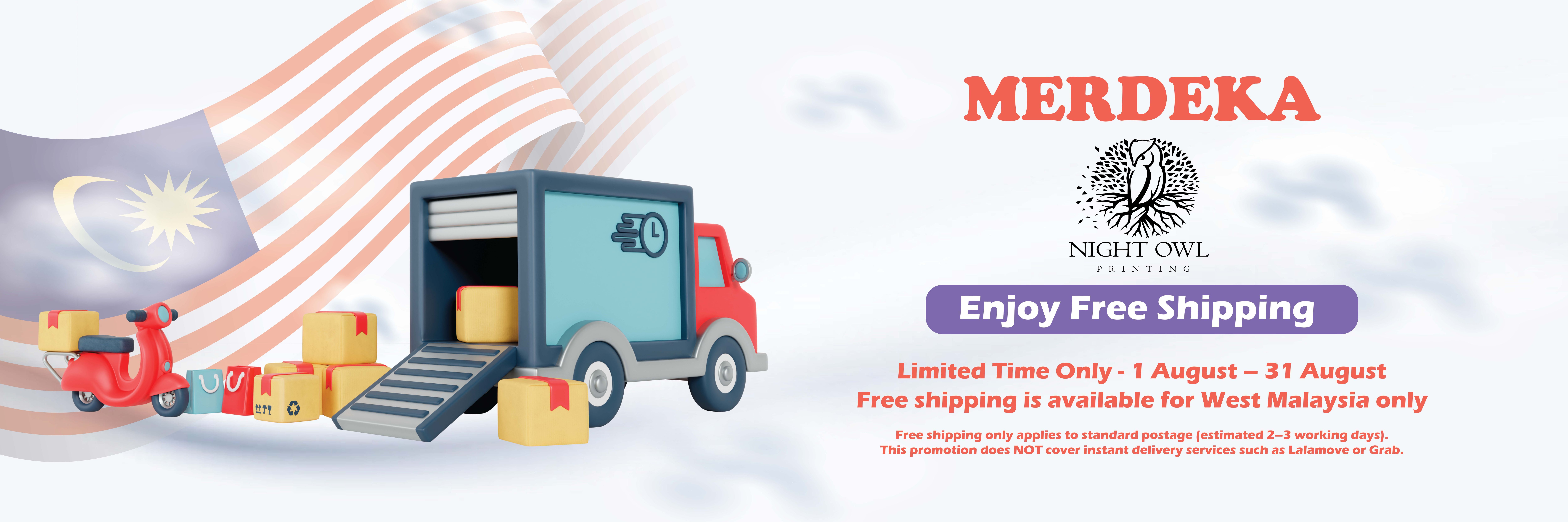 Free Shipping Malaysia