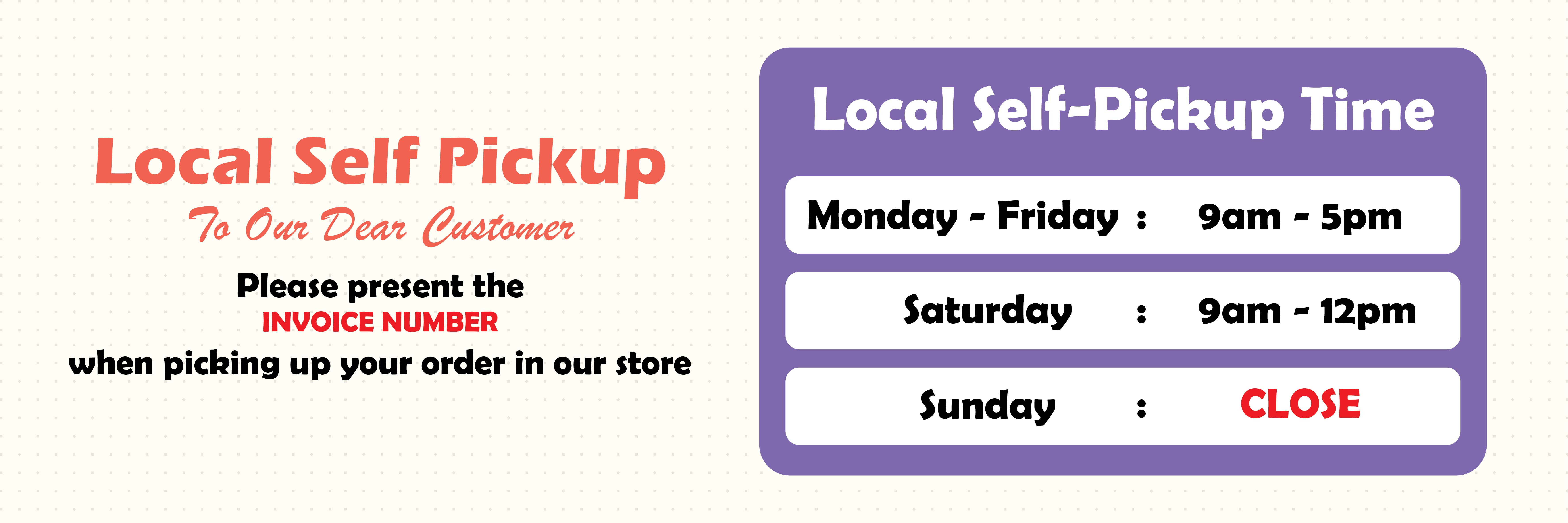Pick Up Time