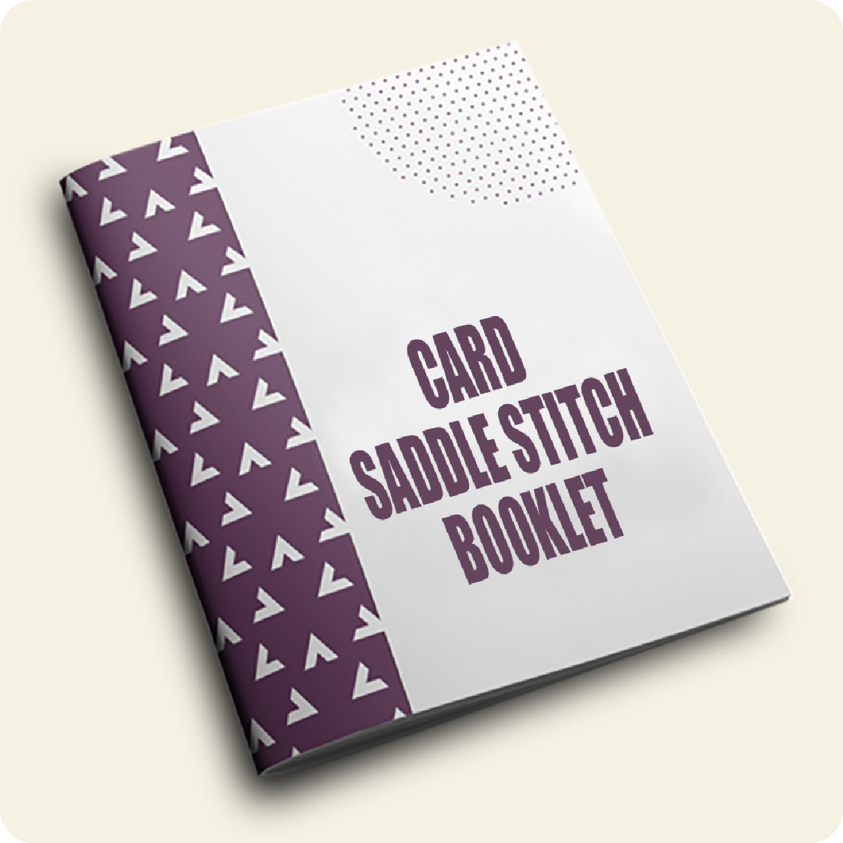 Card Booklet Saddle Stitch