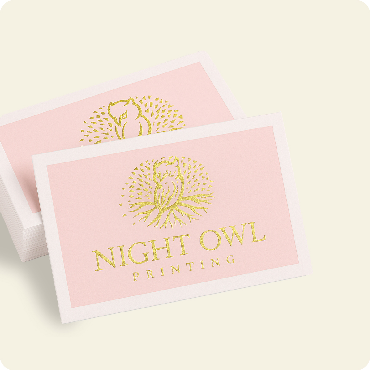 Business Cards Hot Stamping 2