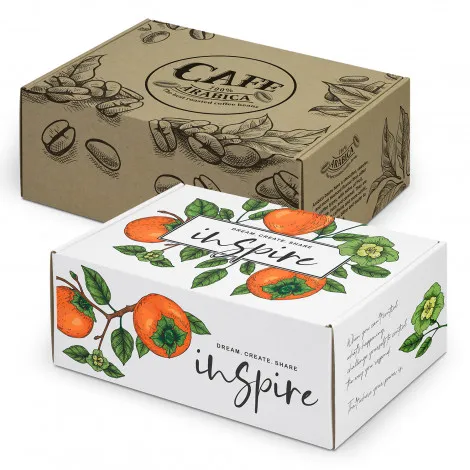 Die Cut Box with Locking Lid - 300x225x113mm