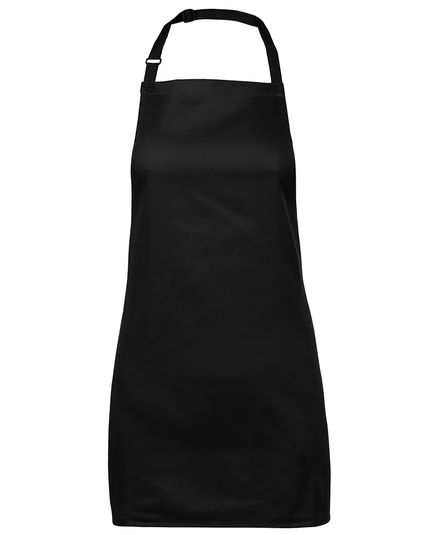 JB's BIB APRON (NO POCKET) BLACK- SMALL