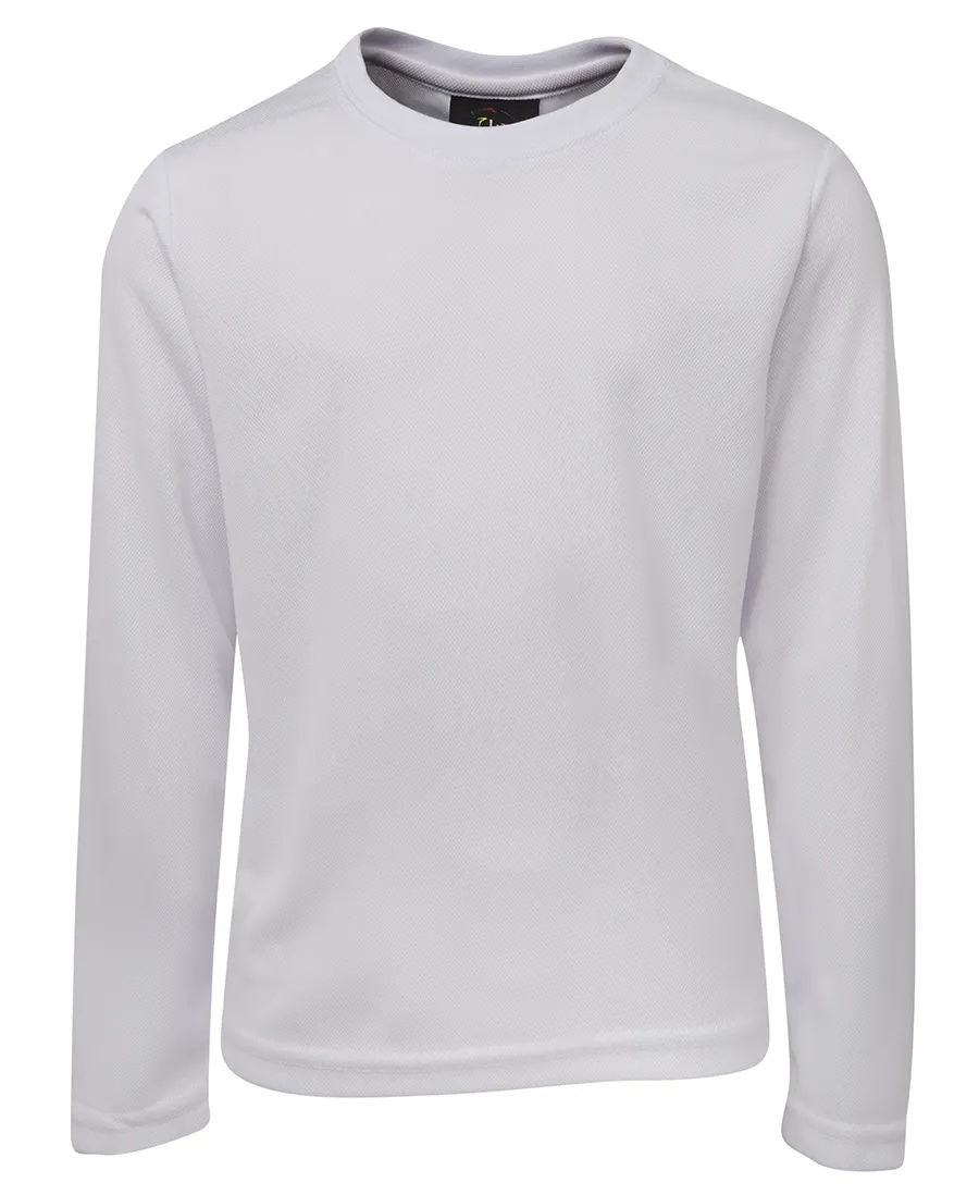 JB'S KIDS LONGSLEEVES PODIUM POLY TEE
