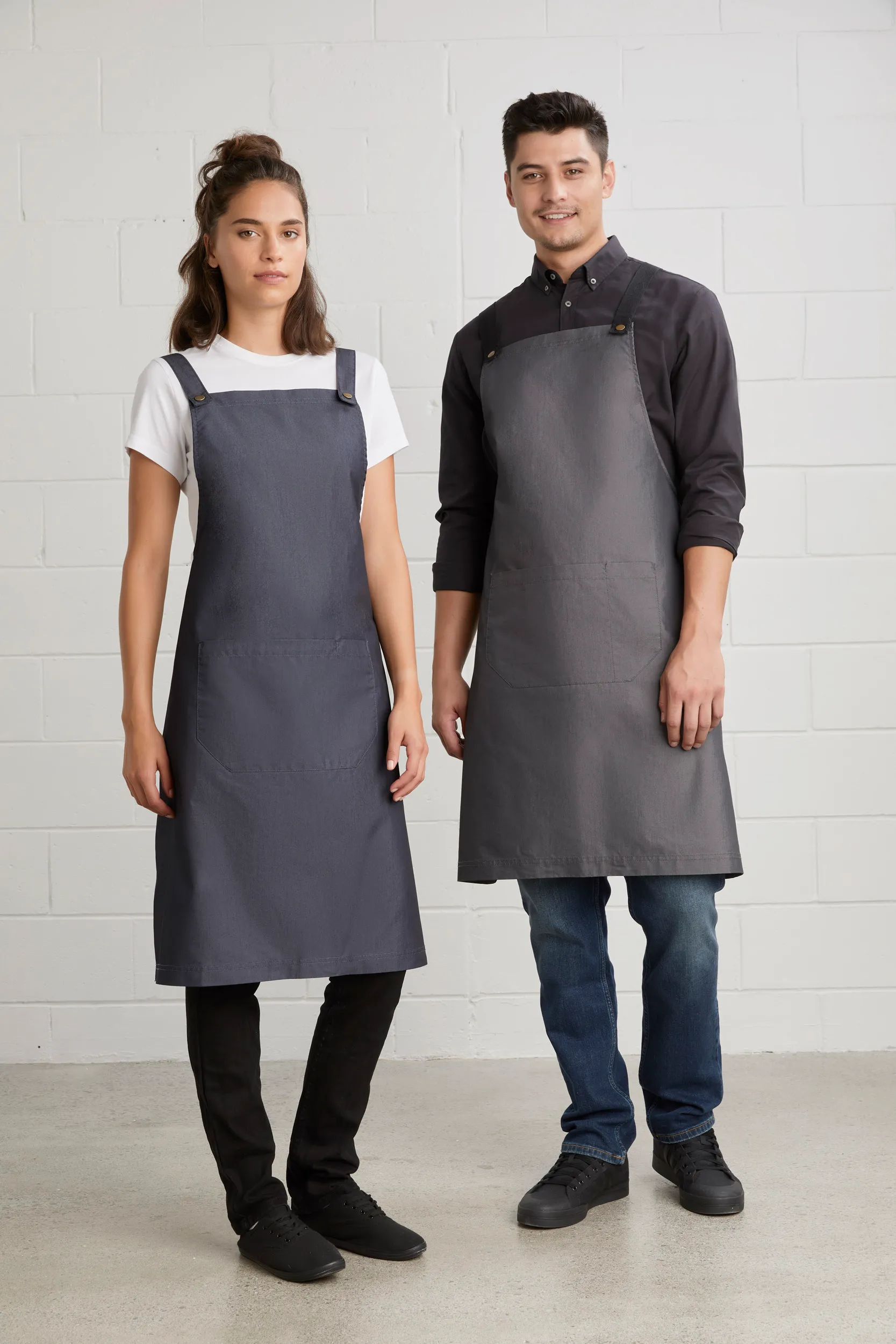 Bib Apron for Café