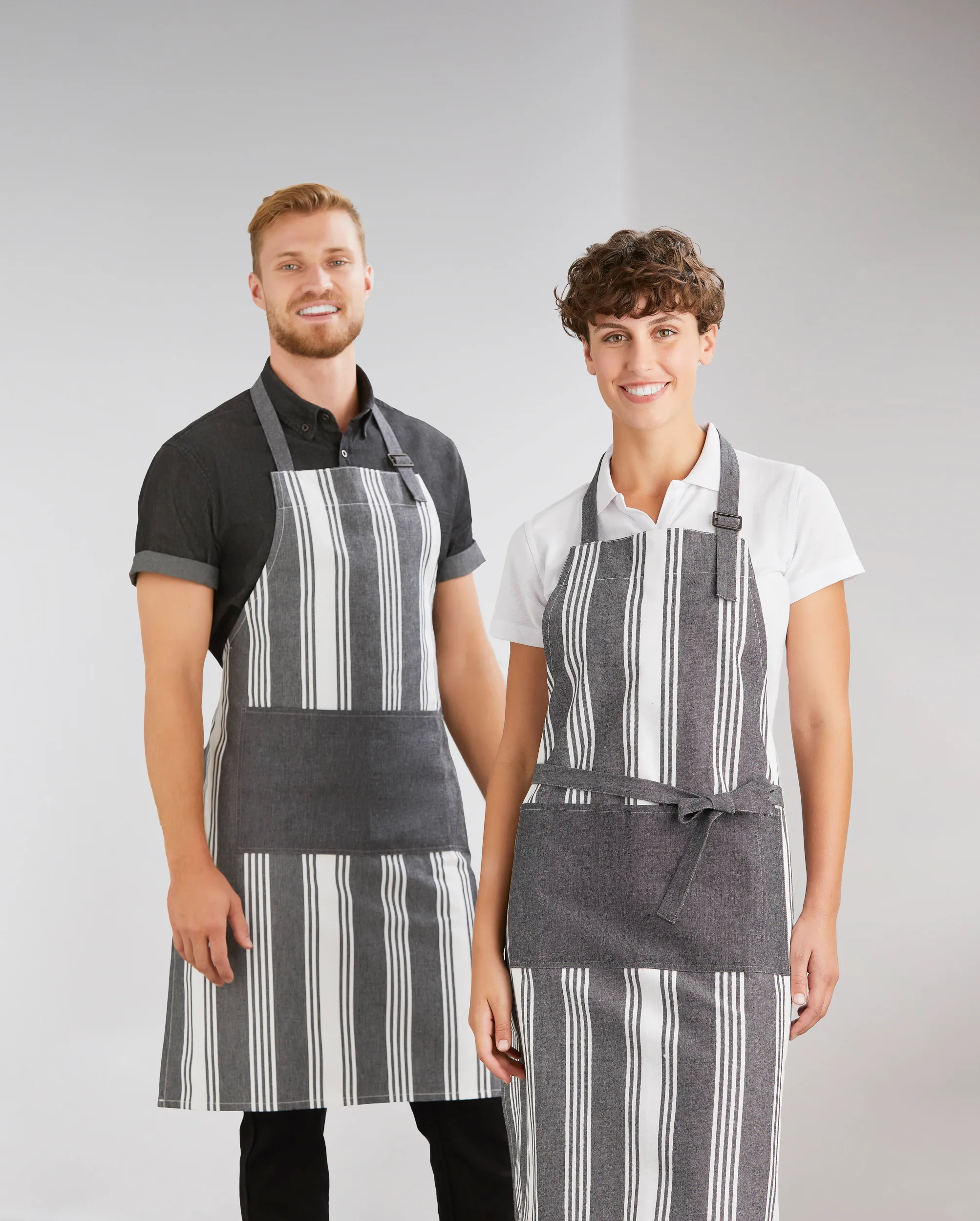Bib Apron in 100 percent Cotton 240 GSM