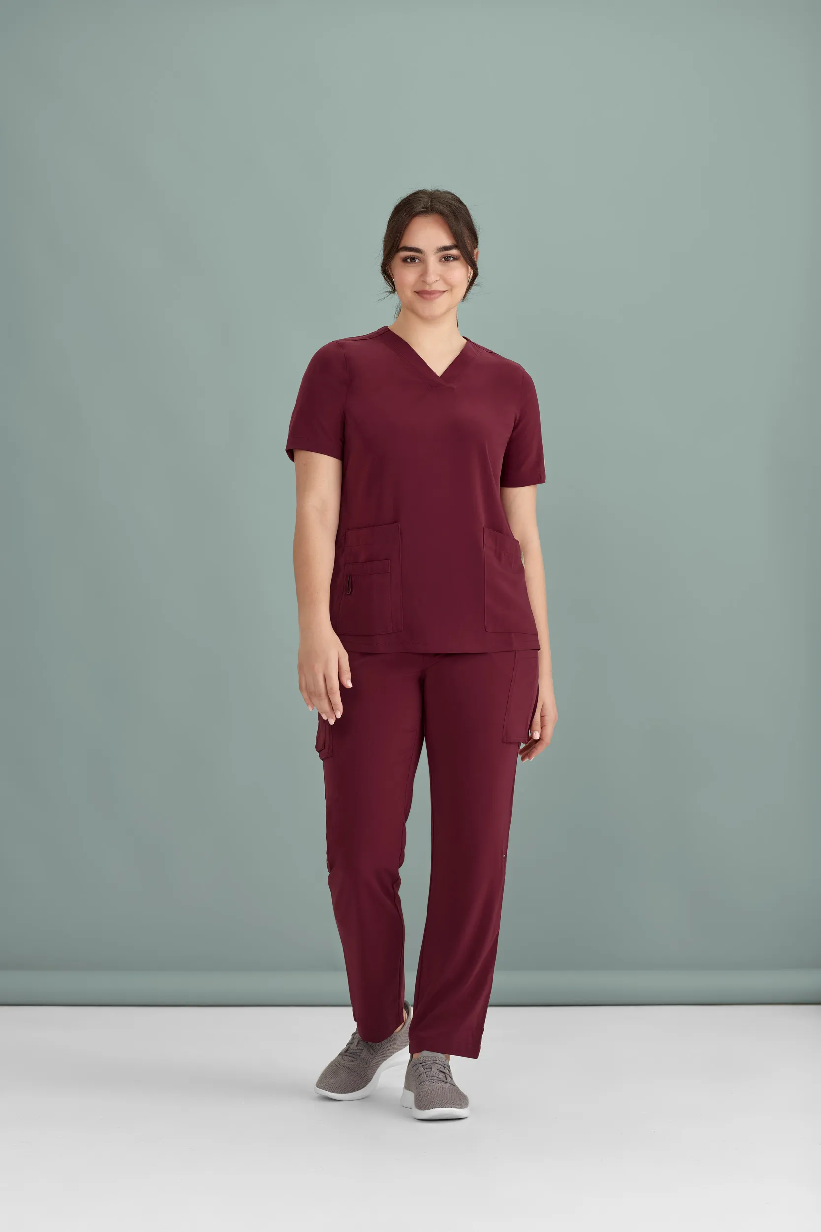 Womens Straight Leg Scrub Pant