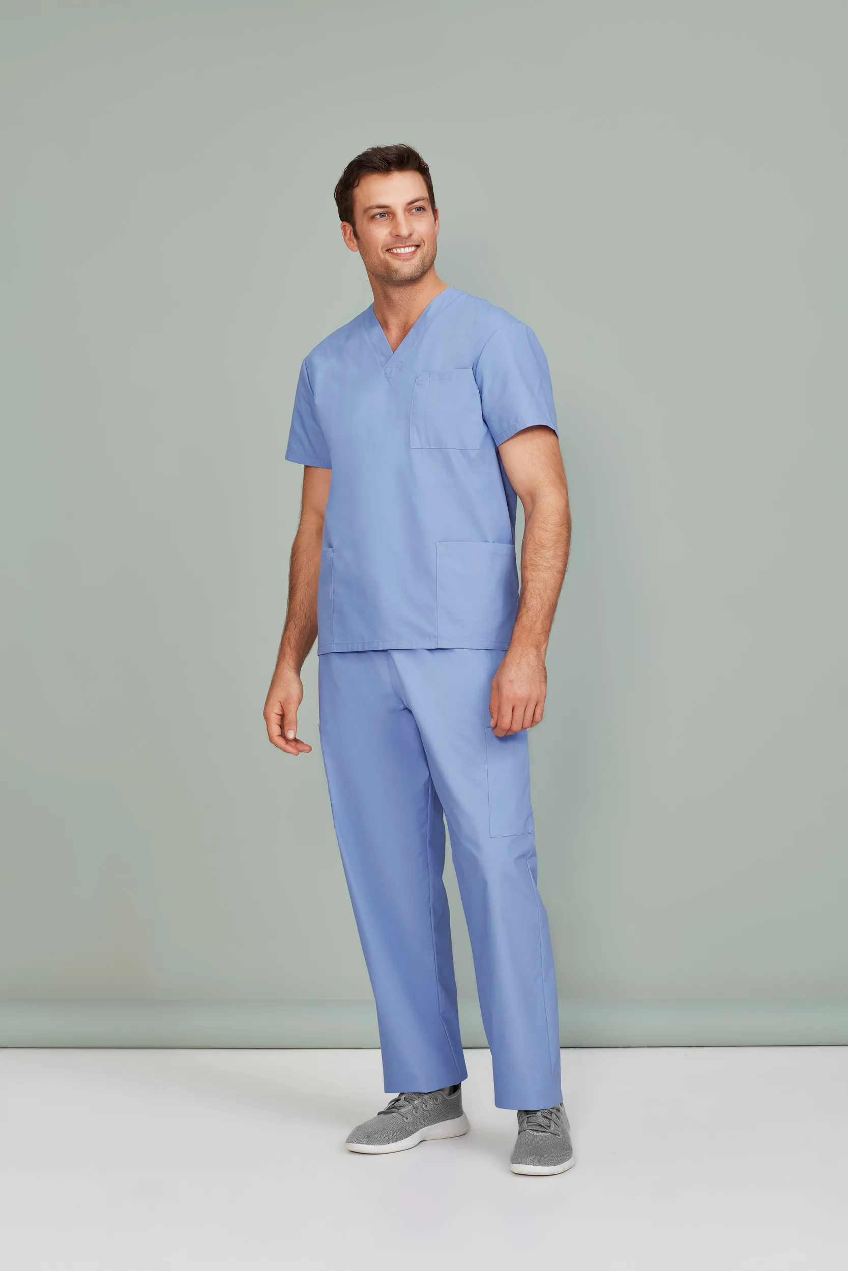 Unisex BIZcare- Elastic Waist Cargo Pant