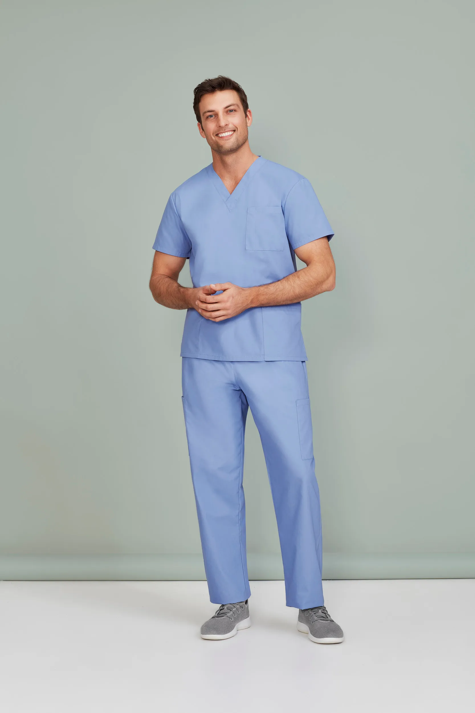 Unisex BIZcare- Elastic Waist Cargo Pant