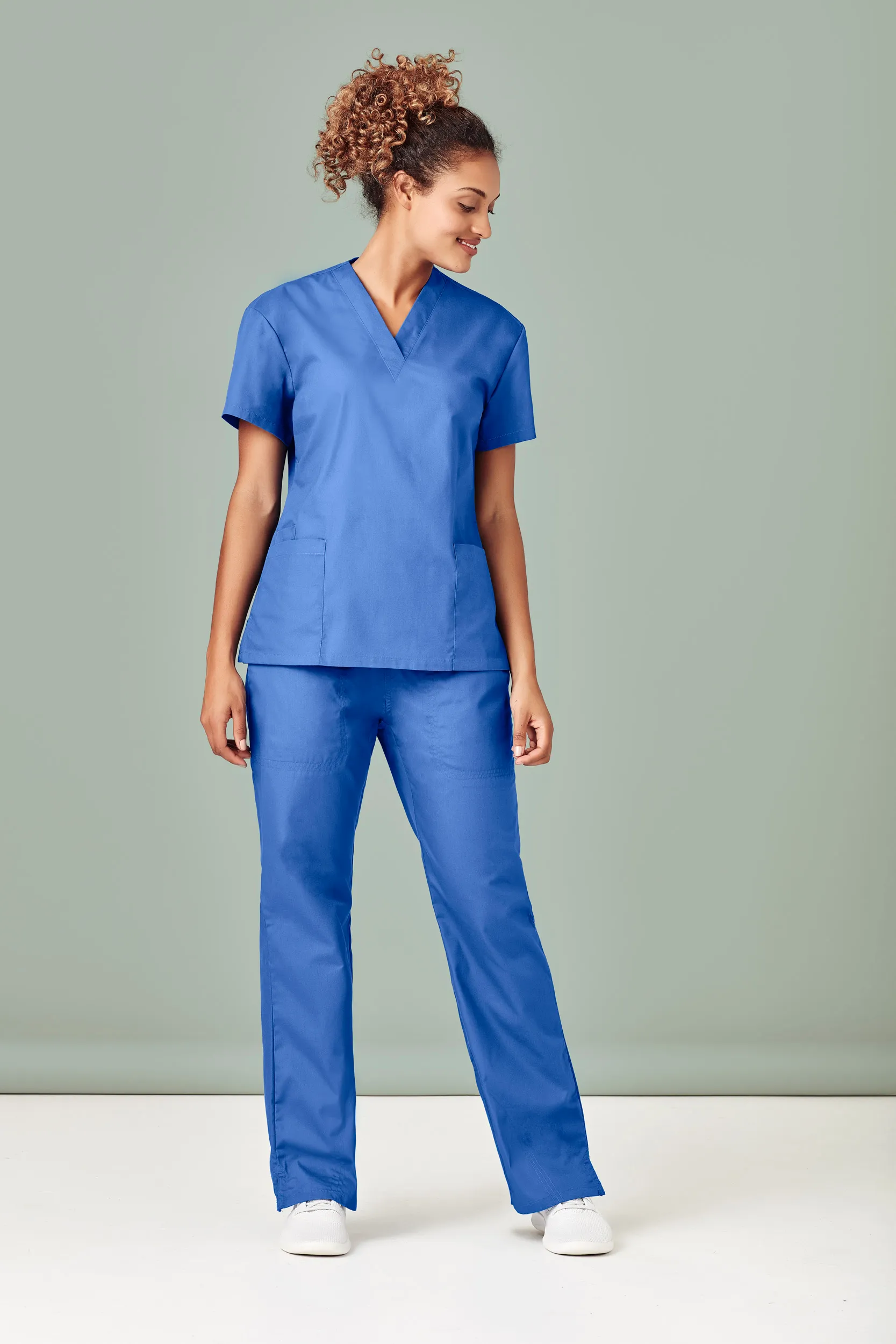 Ladies Classic Medical Scrubs Top