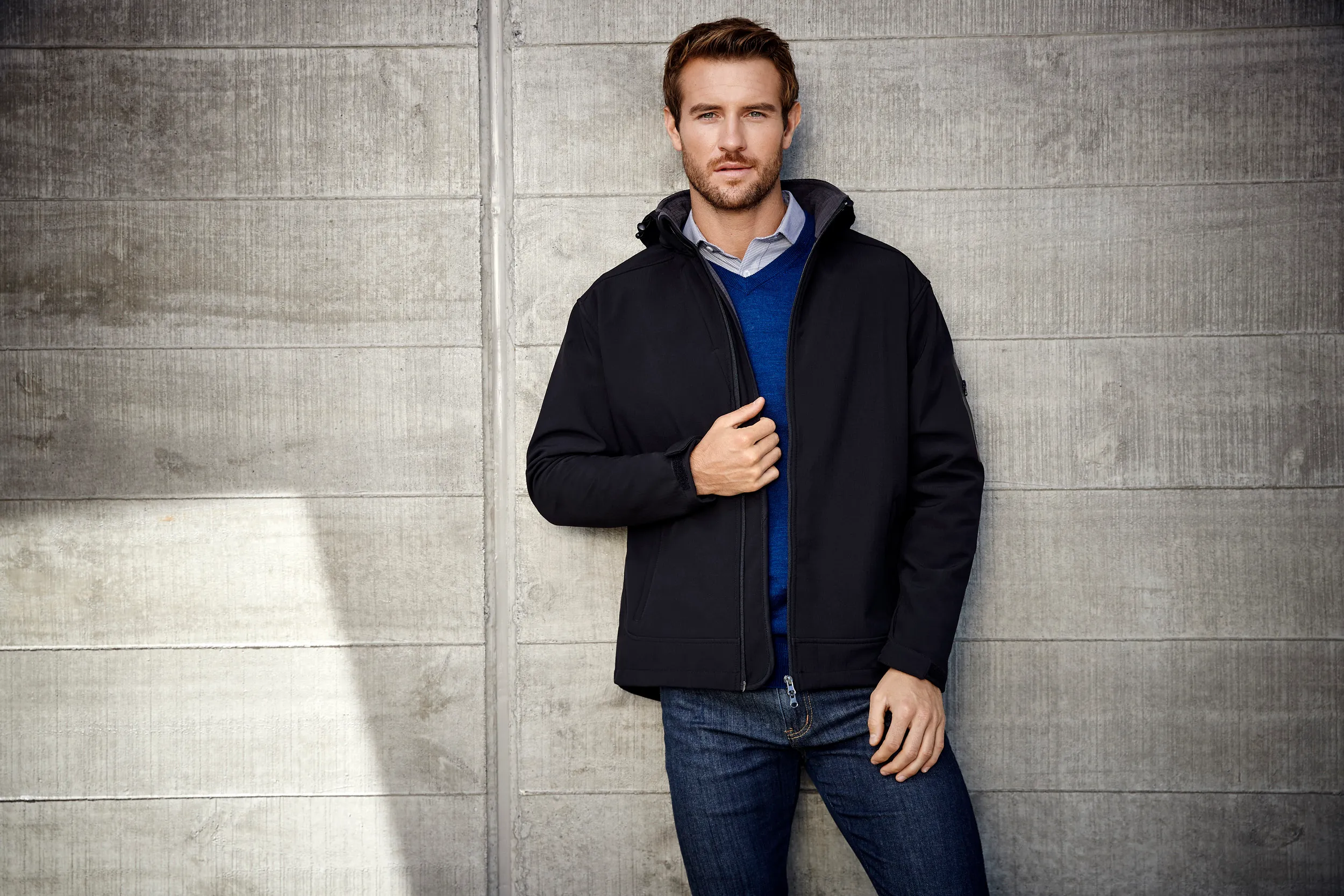 Mens Summit Stretch Soft Shell Jacket