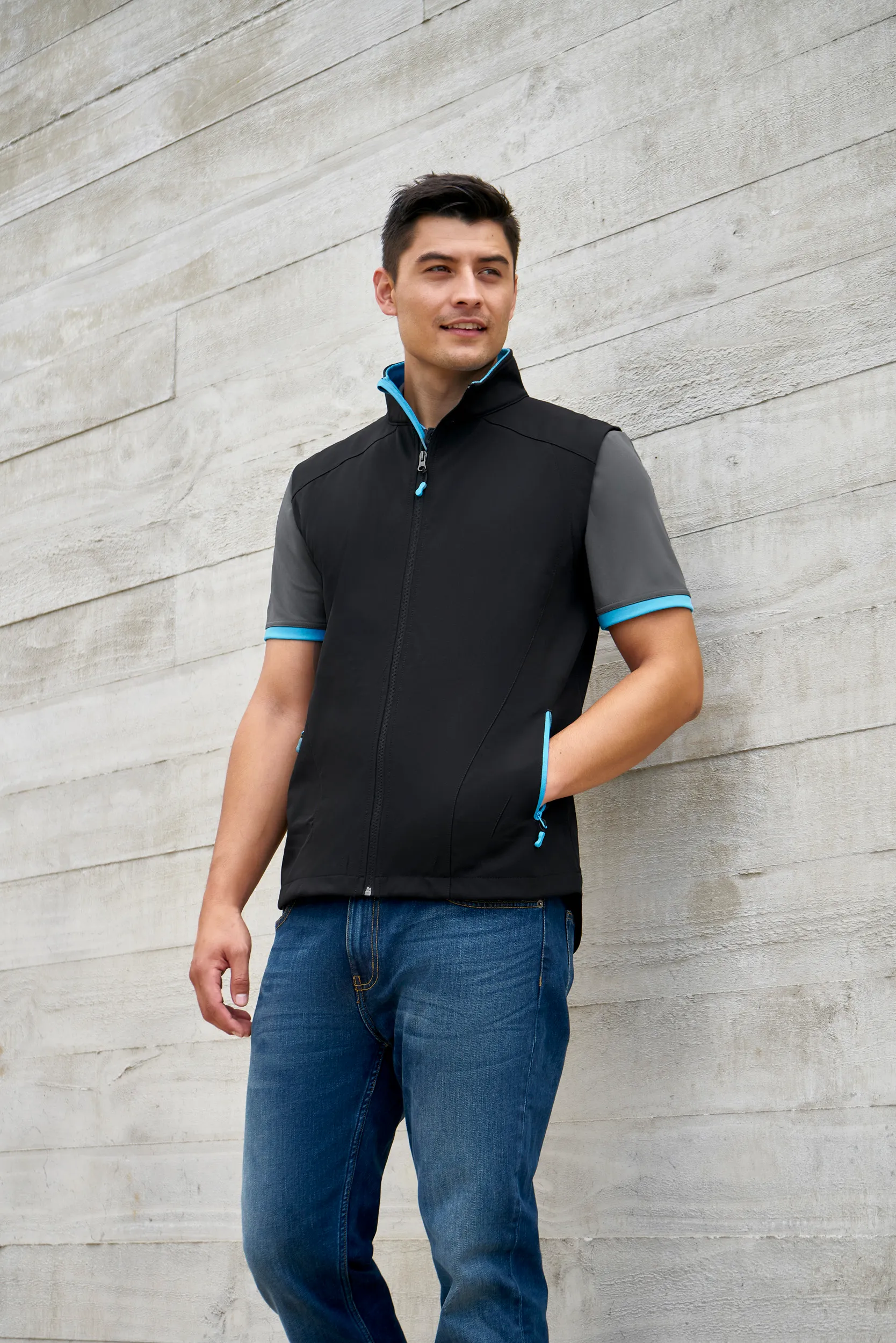 Mens Geneva BIZTECH Soft Shell Vest