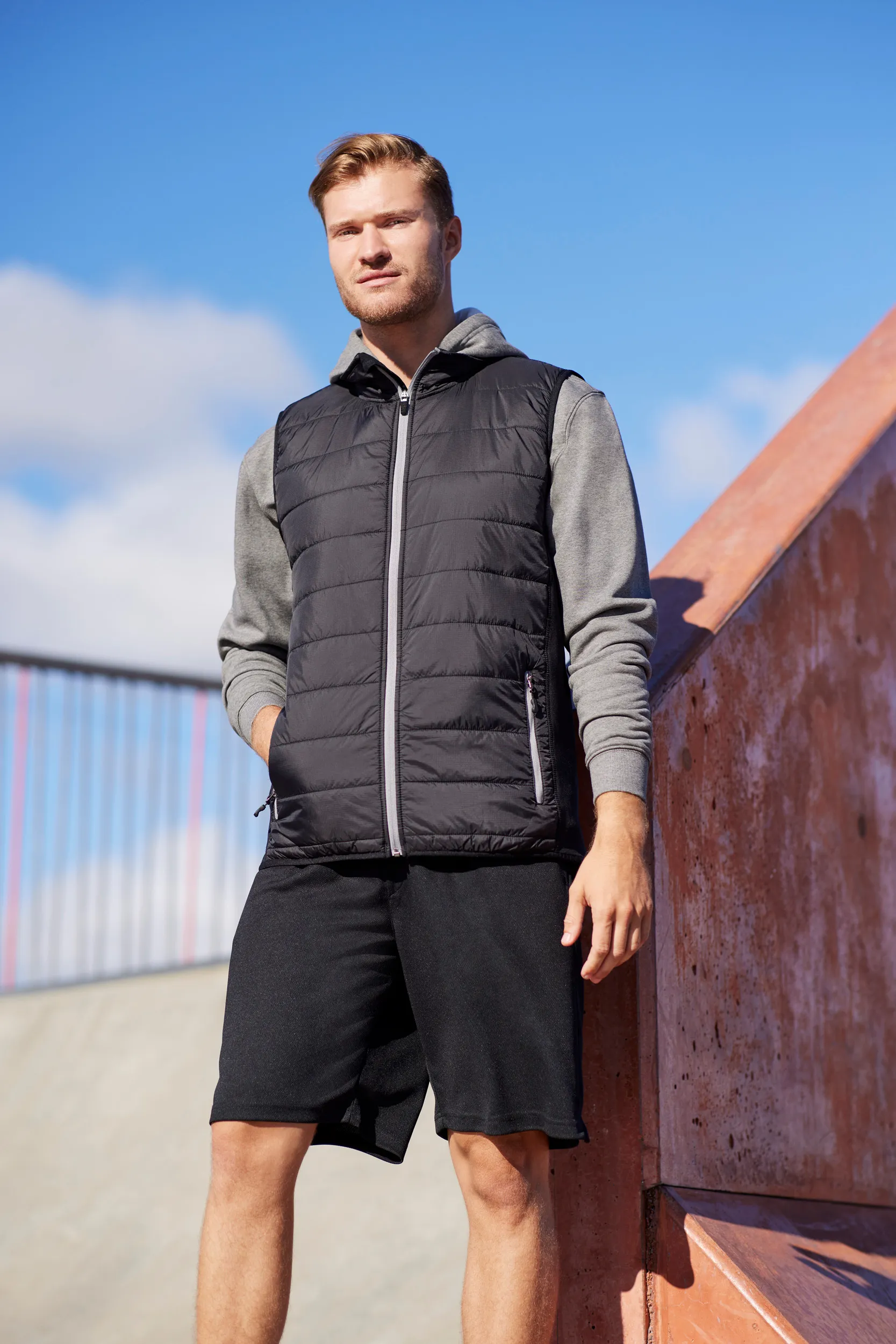 Mens Stealth Quilted Vest