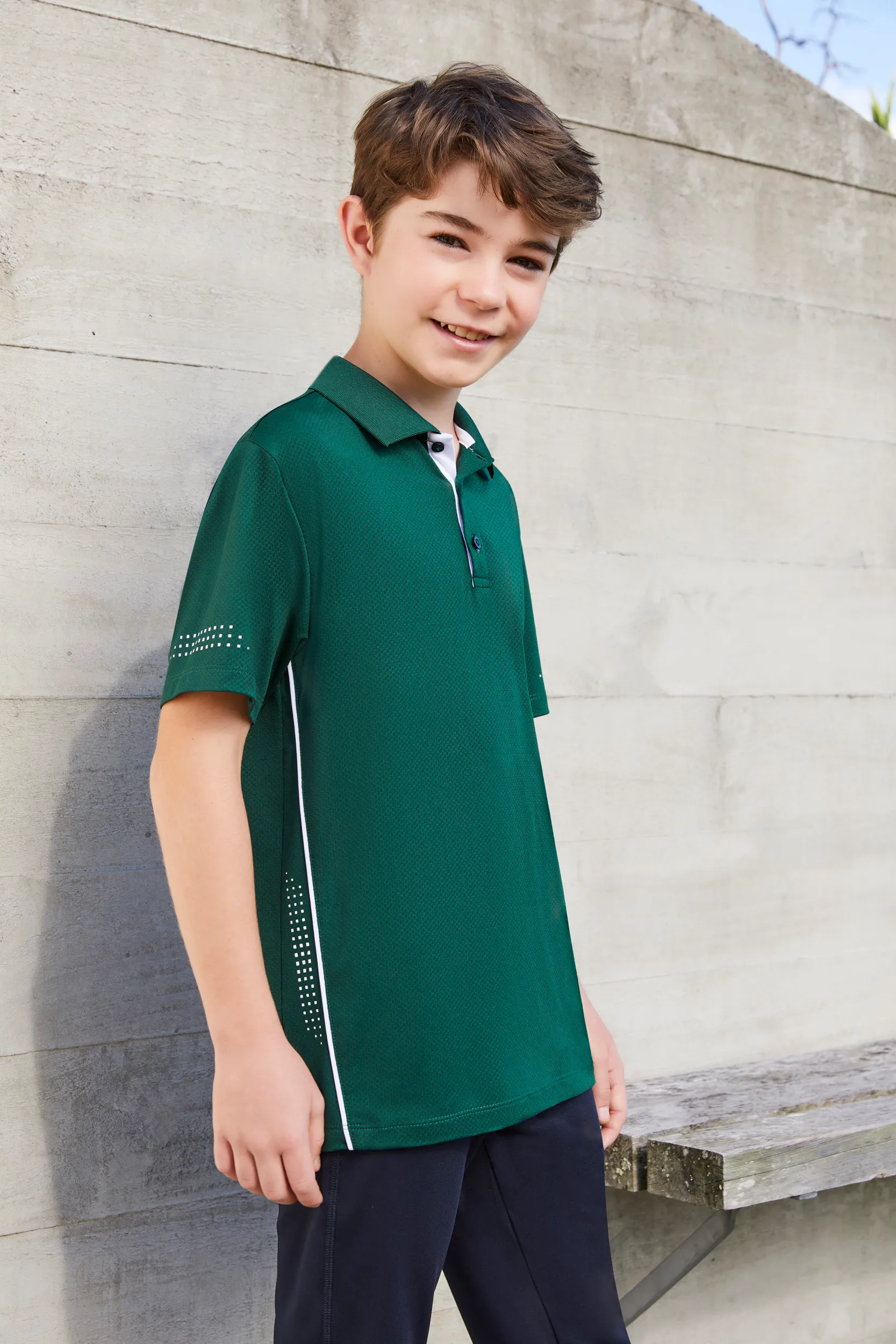 Kids Balance Short Sleeve Polo