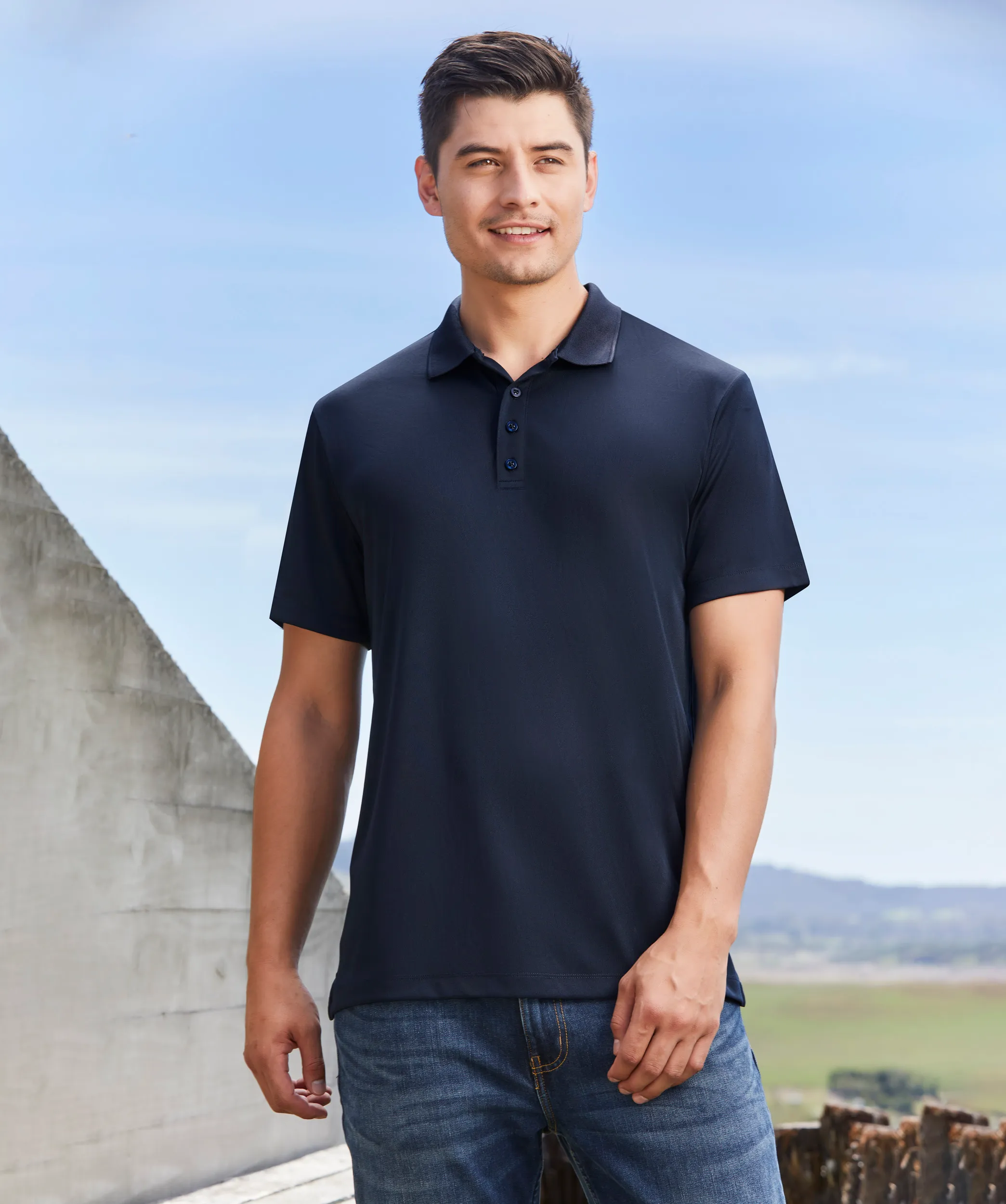 Mens Action Polo