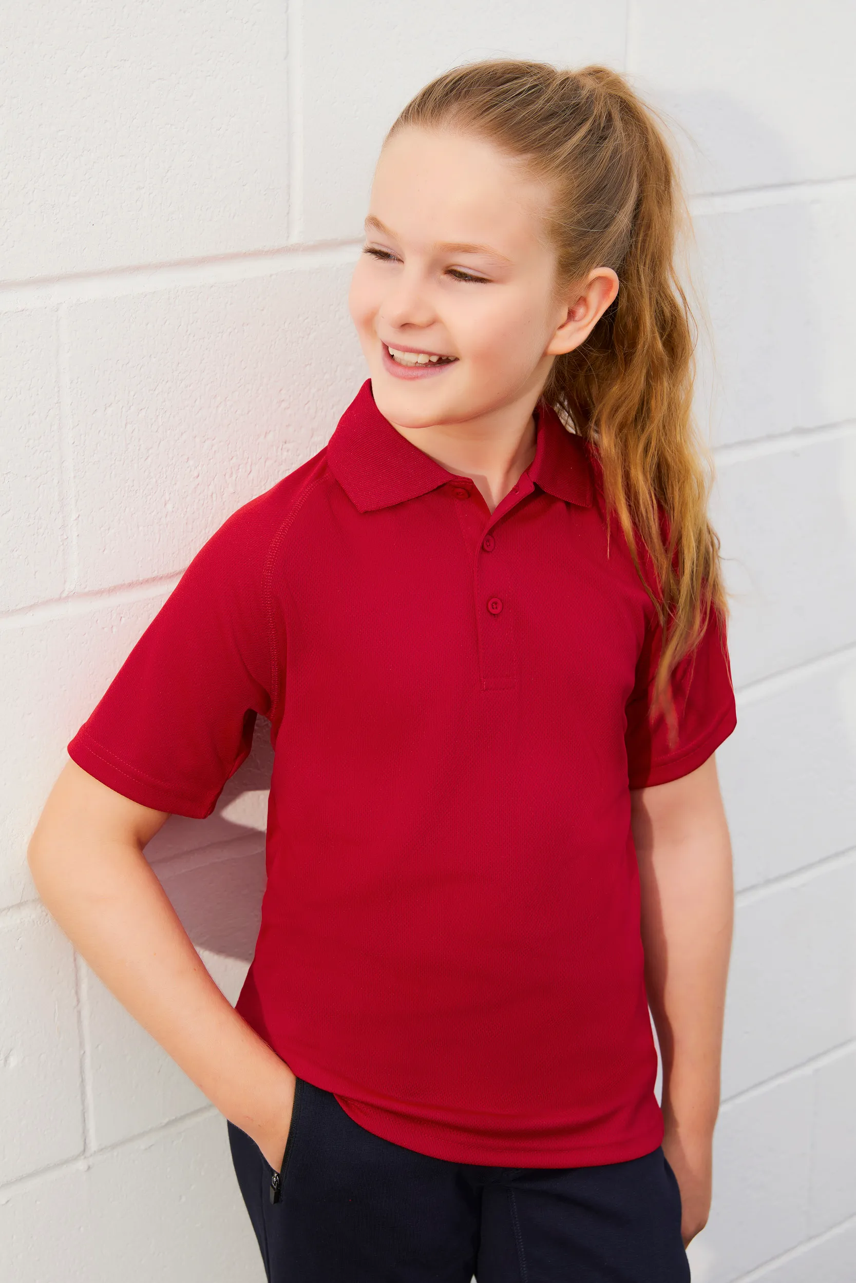 Kids Sprint BIZCOOL Mesh Polo