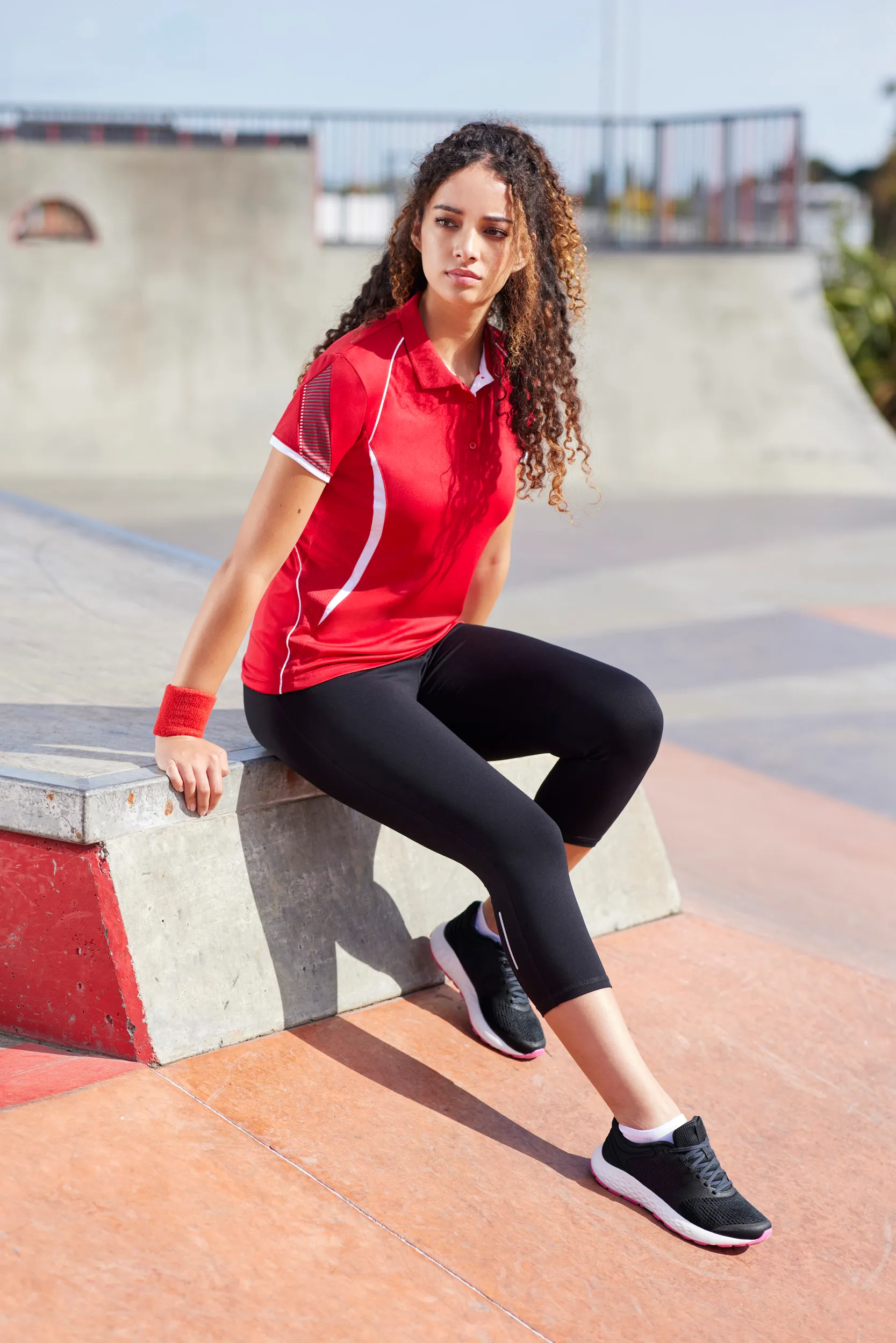 Ladies Razor 100% BIZCOOL Sports Polo