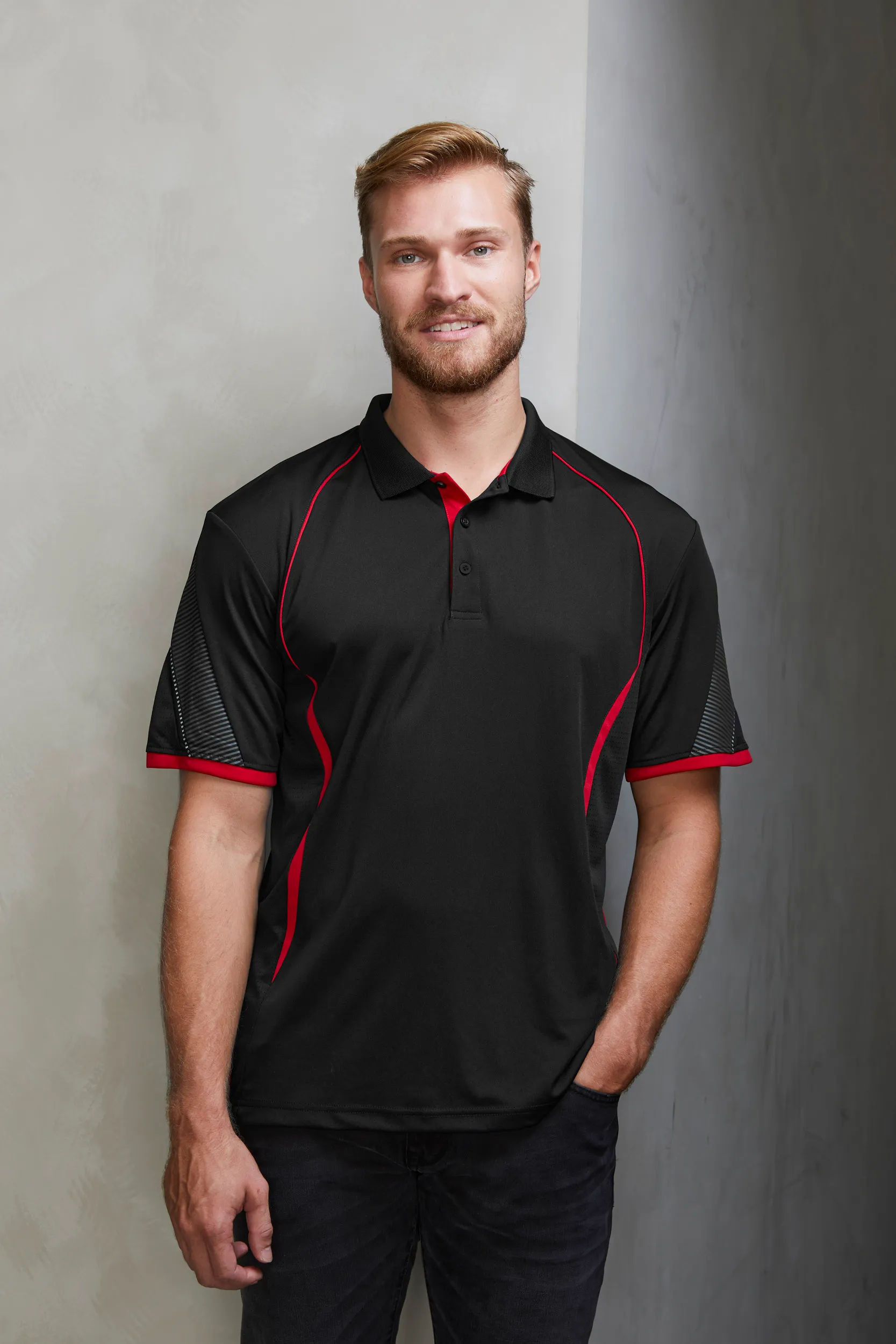 Mens Razor 100% BIZCOOL Sports Polo