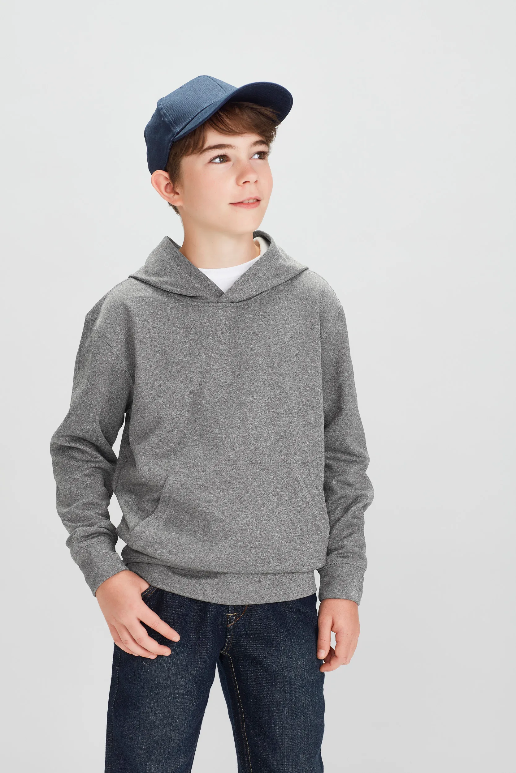Kids Pull-Over Polyfleece Hoodie