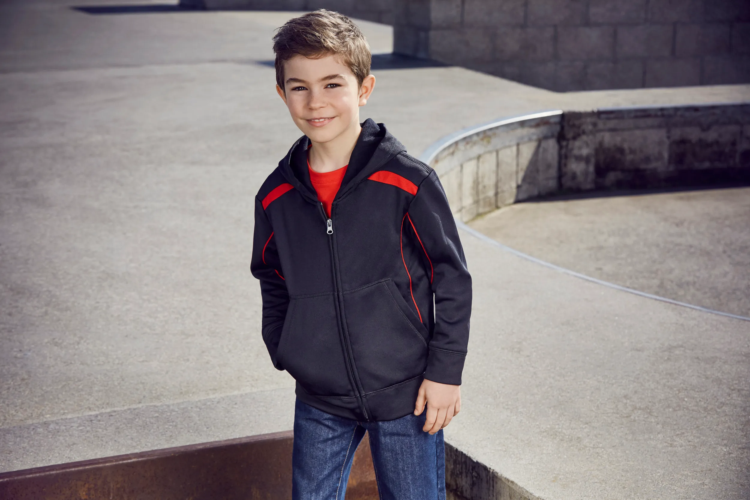 Kids United Contrast Hoodie