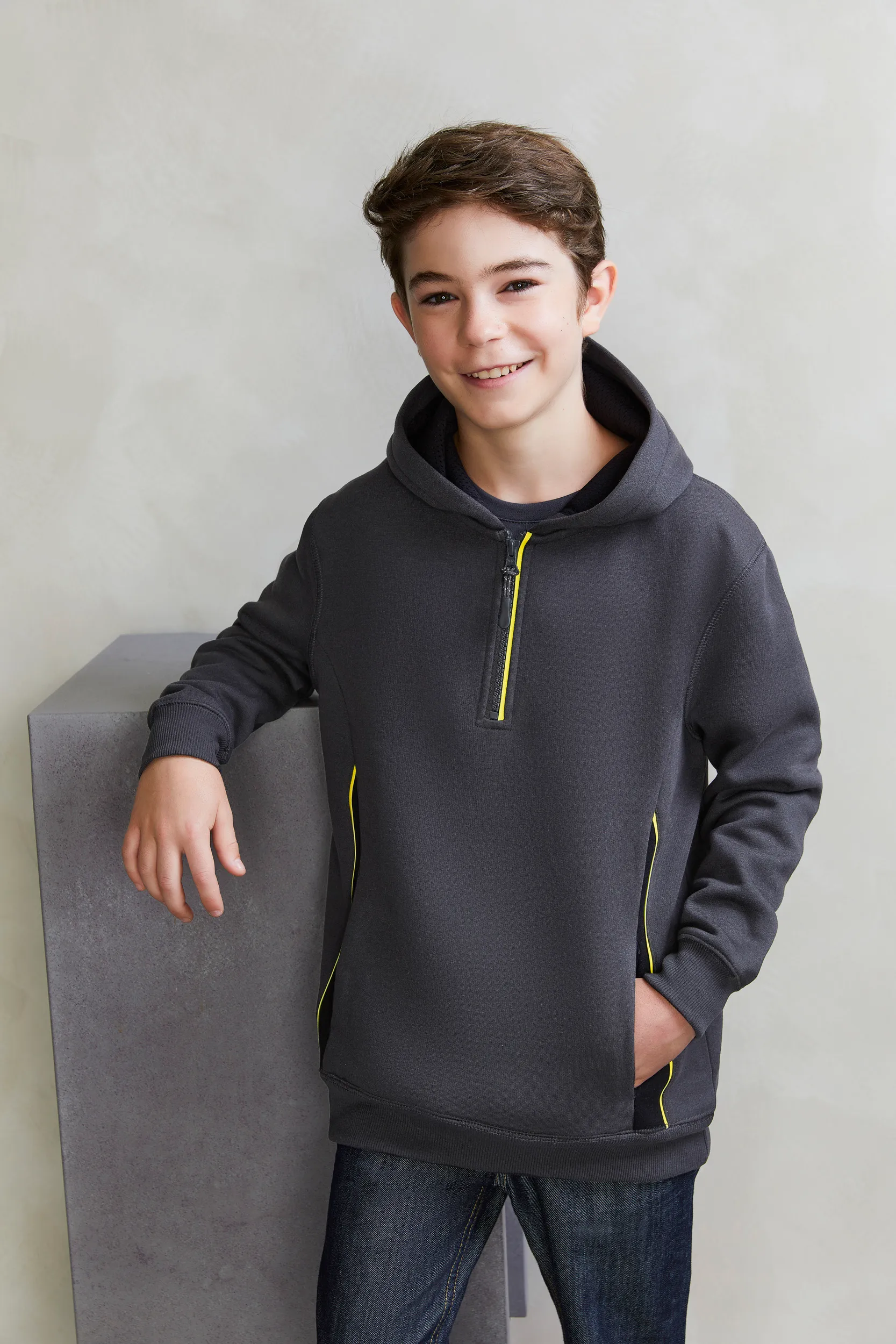 Kids Renegade Half-Zip Warm Sports Hoodie