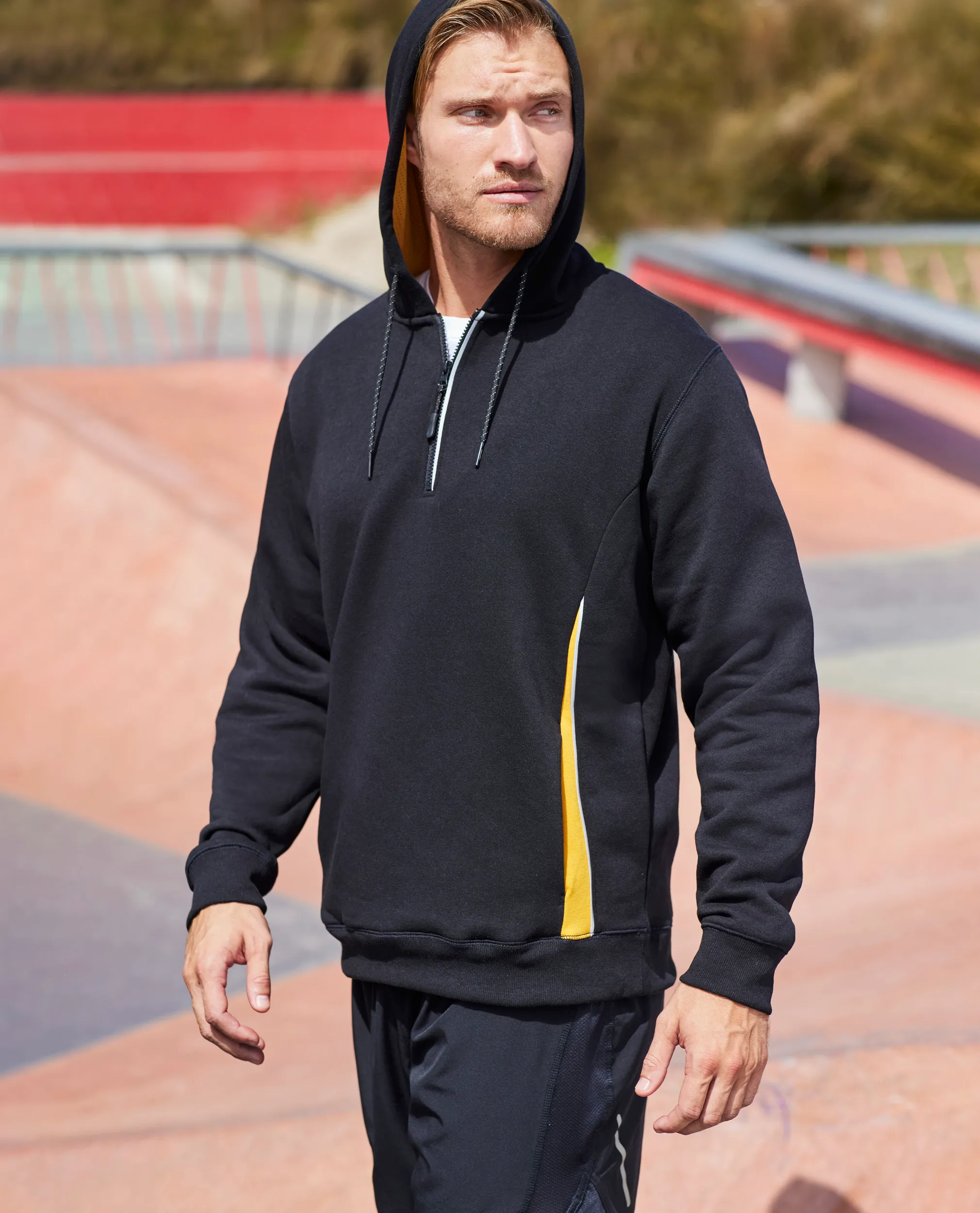 Adults Renegade Half-Zip Warm Sports Hoodie