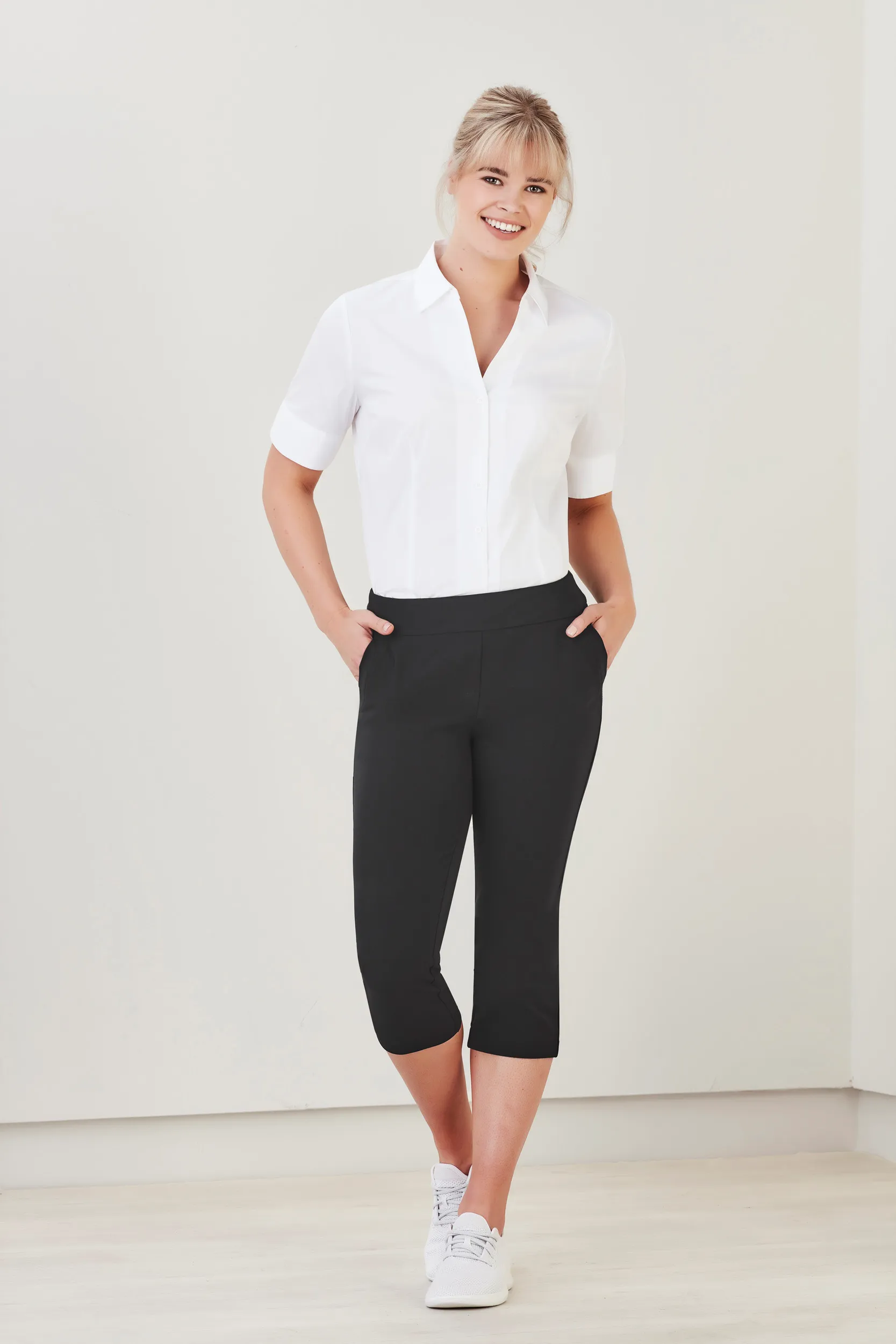Womens Jane 3/4 Length Stretch Pant