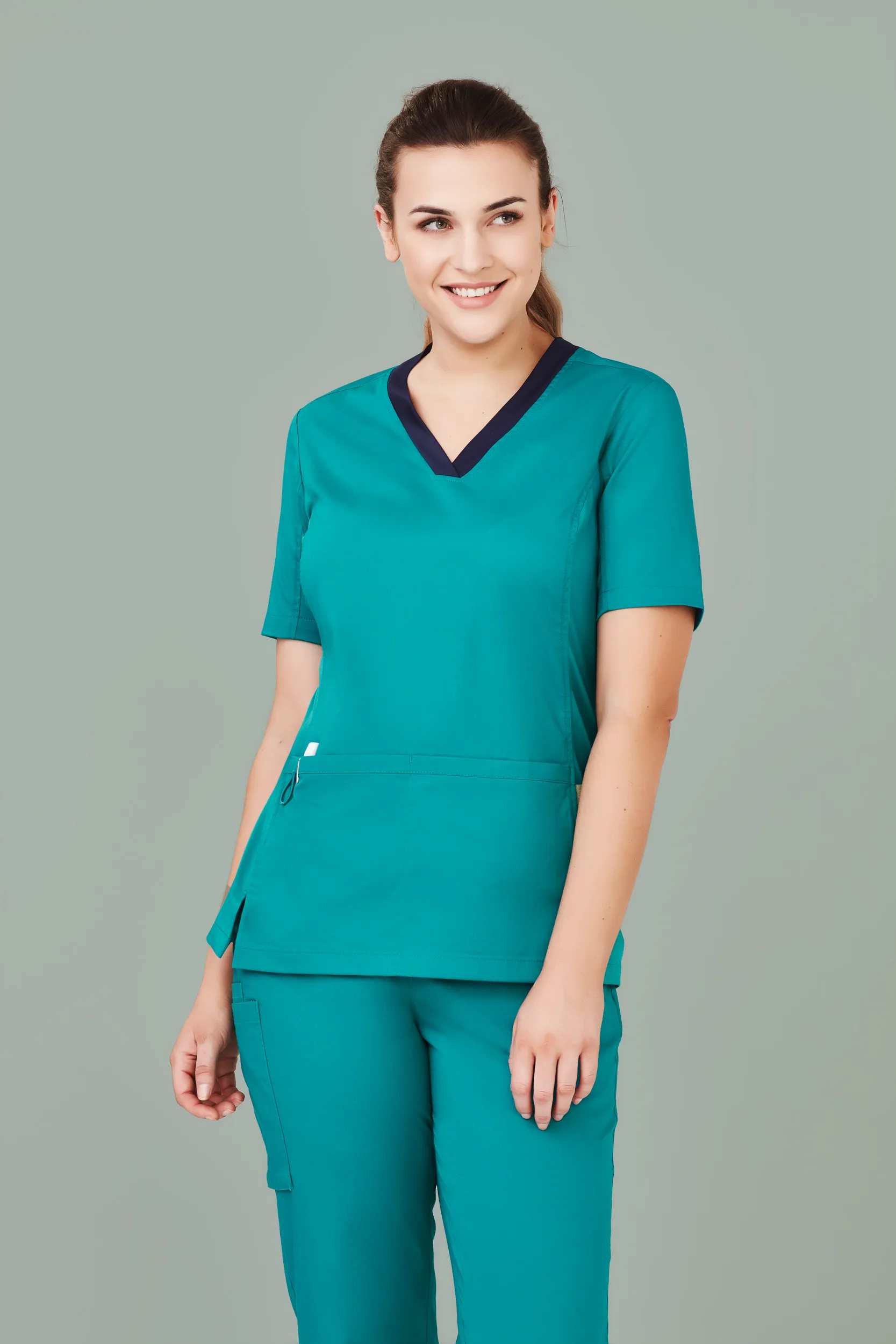 Womens Riley V-Neck Scrub Top