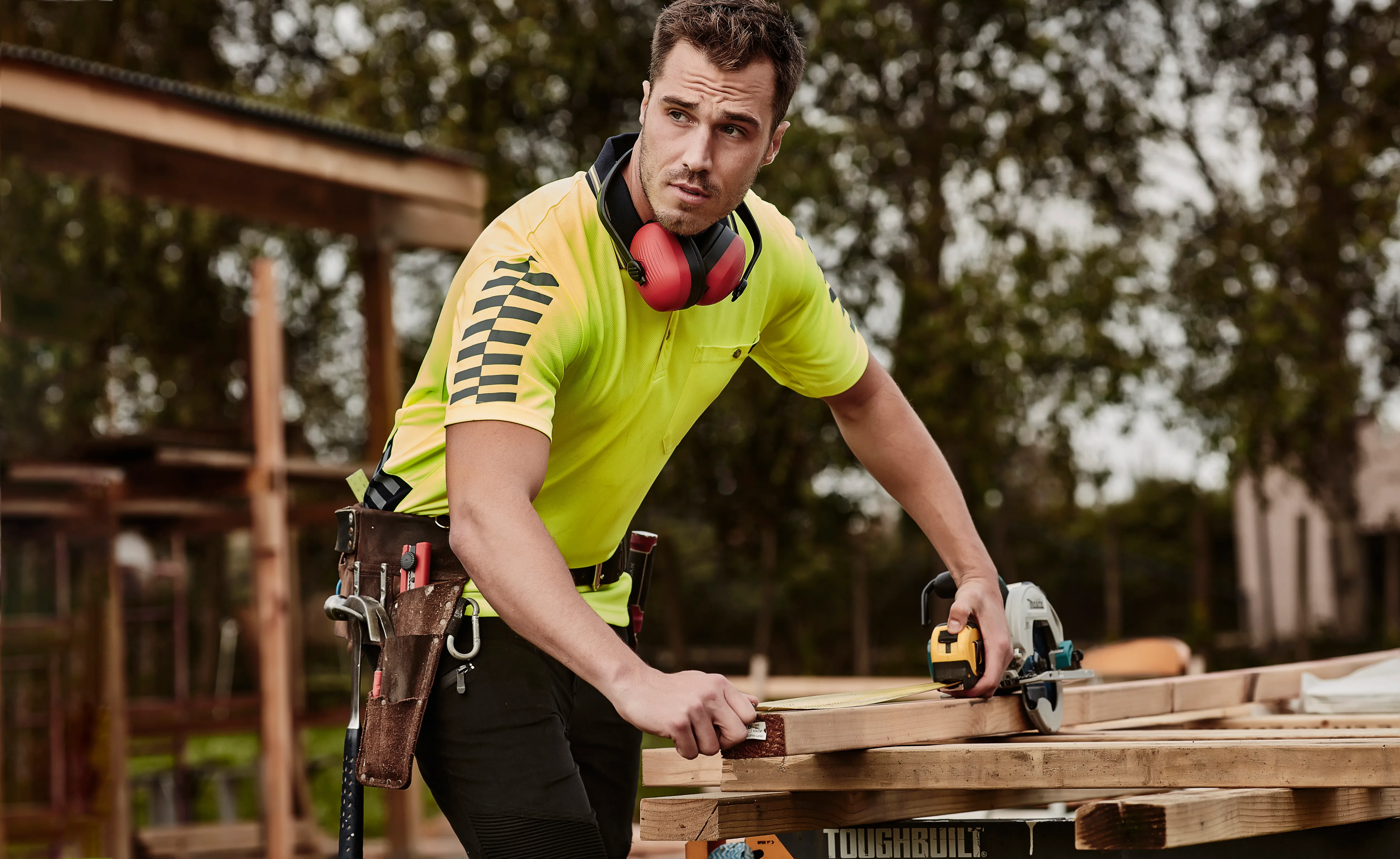 ZH320-Men's Komodo Short Sleeve Hi Vis Compliant Work Polo