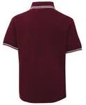 Maroon/White