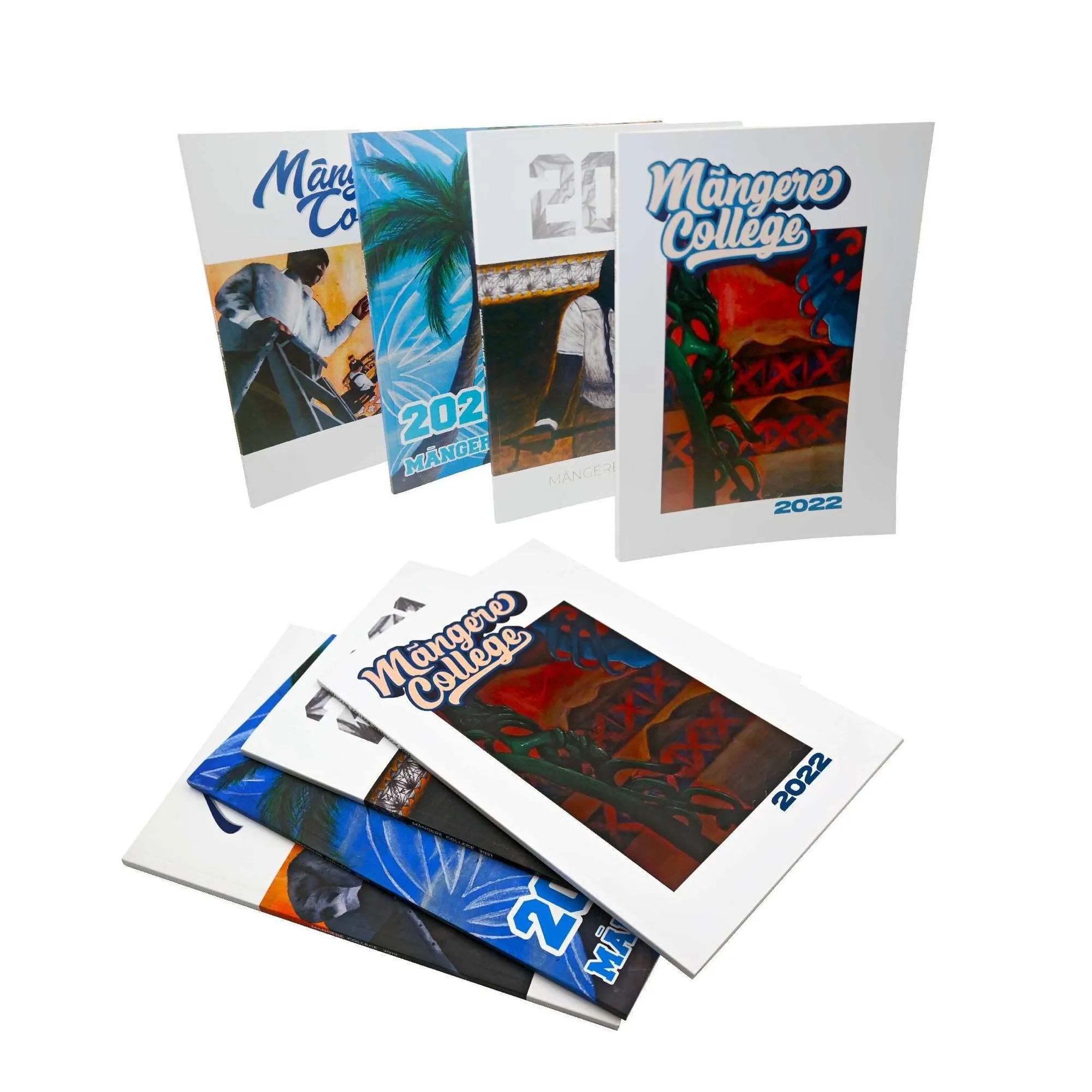 A4 Saddle-Stitched Yearbooks With Separate Cover 3