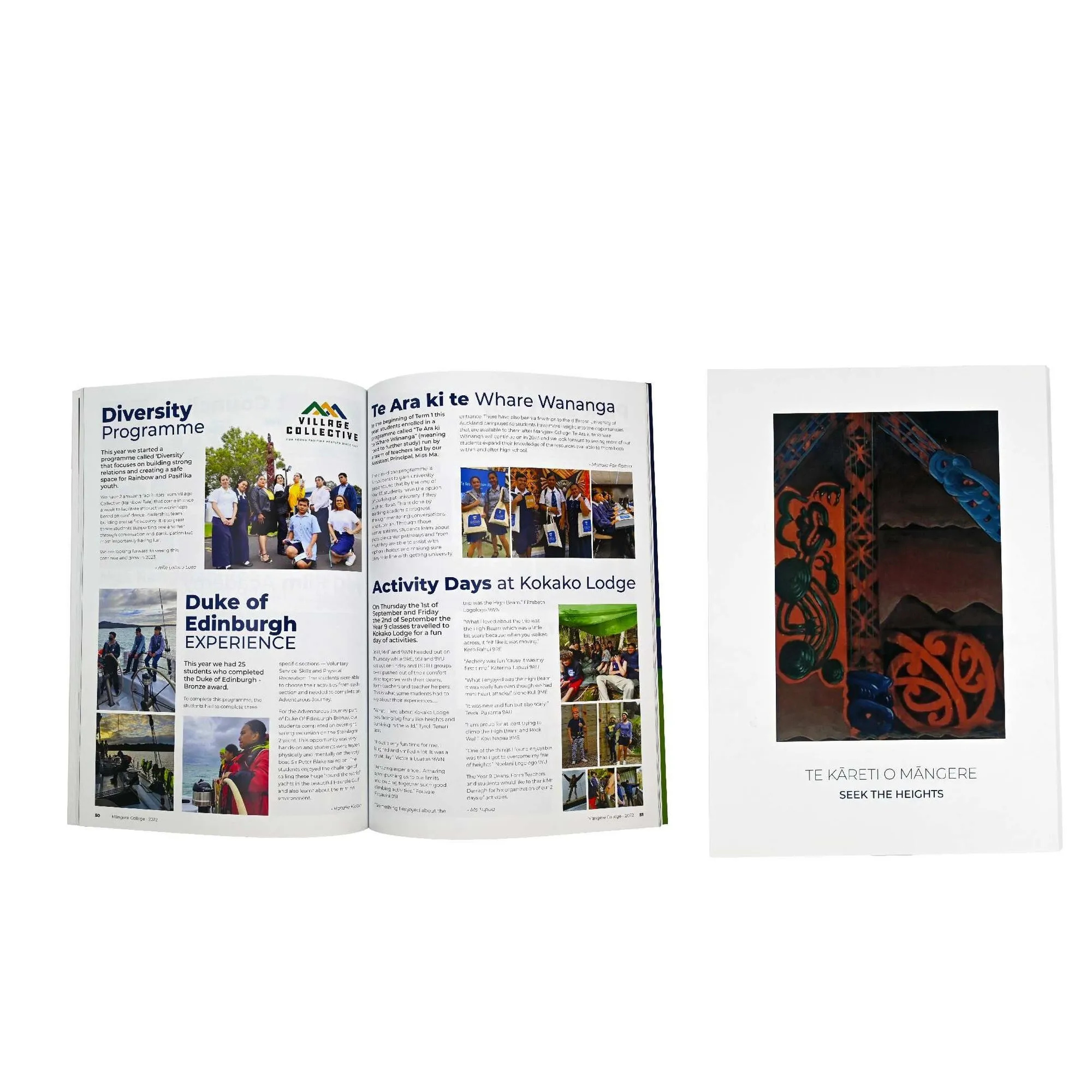 A4 Saddle-Stitched Yearbooks With Separate Cover 1