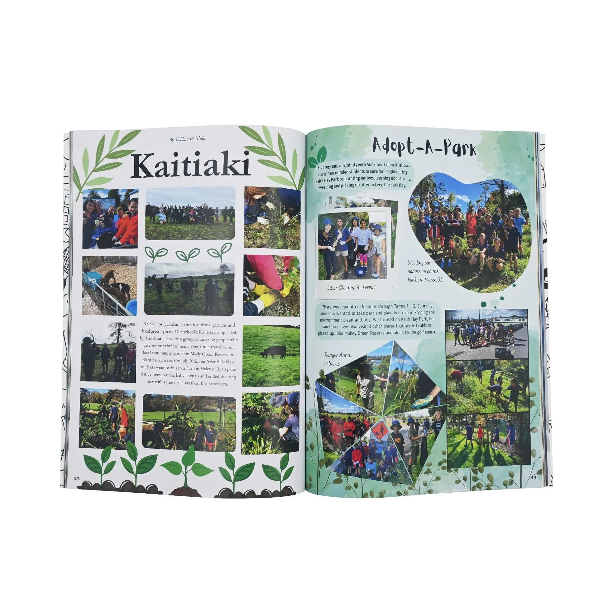 A4 Saddle-Stitched Yearbooks With Separate Cover 7
