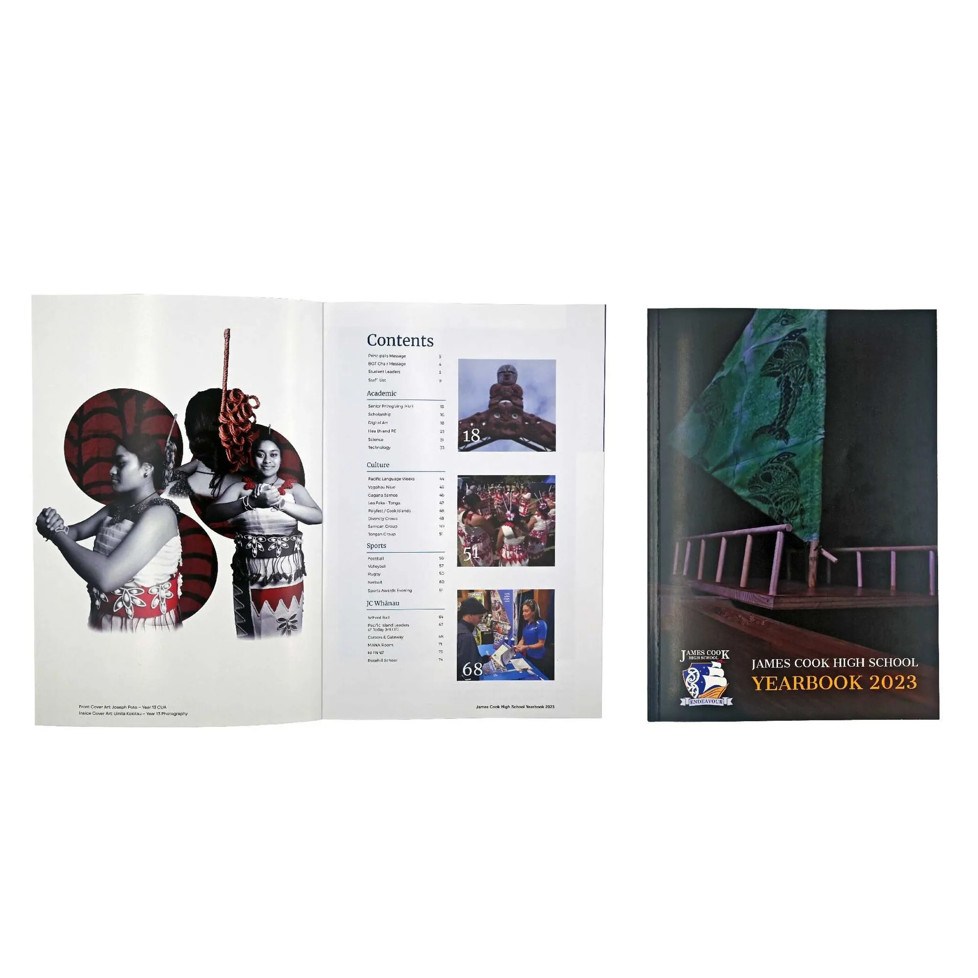 A4 Saddle-Stitched Yearbooks With Separate Cover 9