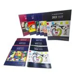 A4 Saddle-Stitched Yearbooks With Separate Cover 11