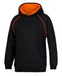 Black/Orange